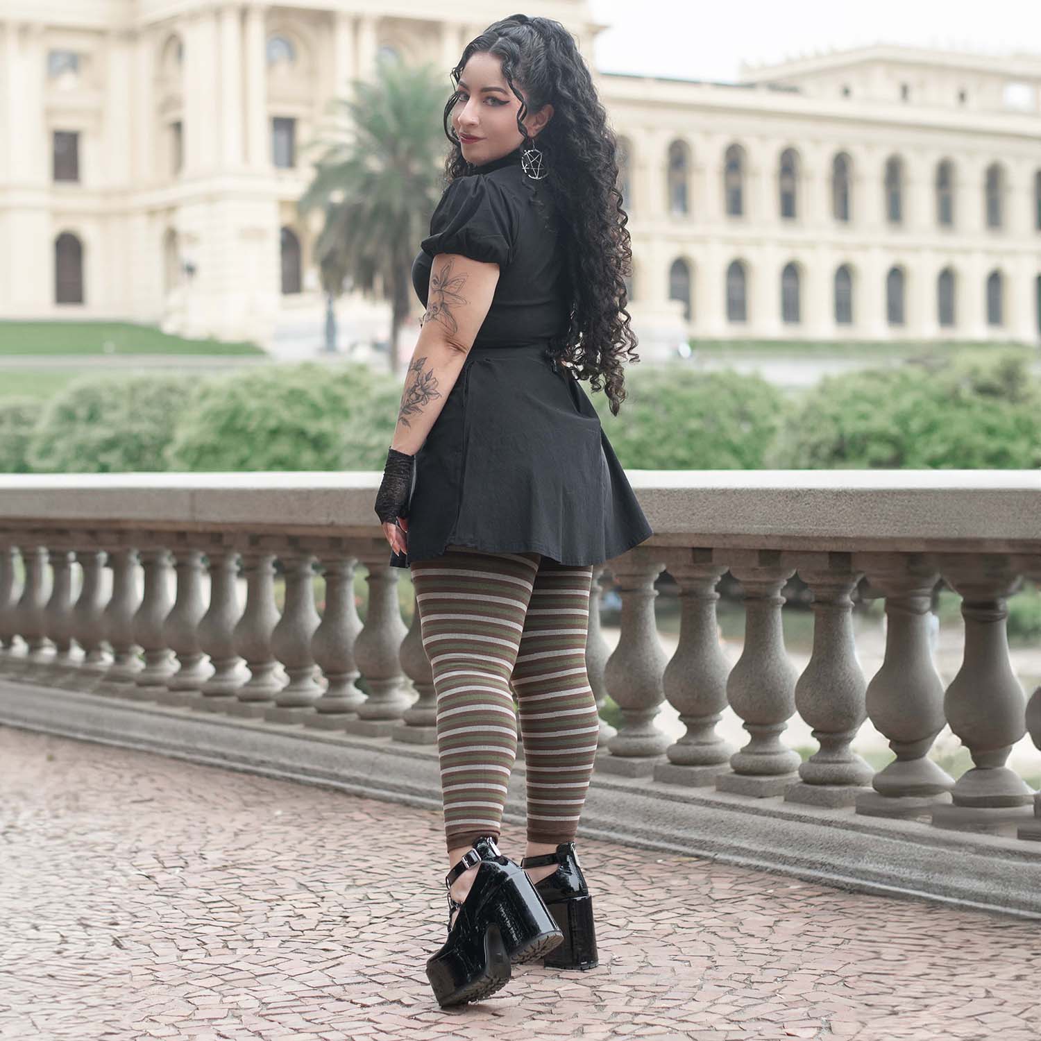 Cinnabar Footless Tights - Tyria - Image 6