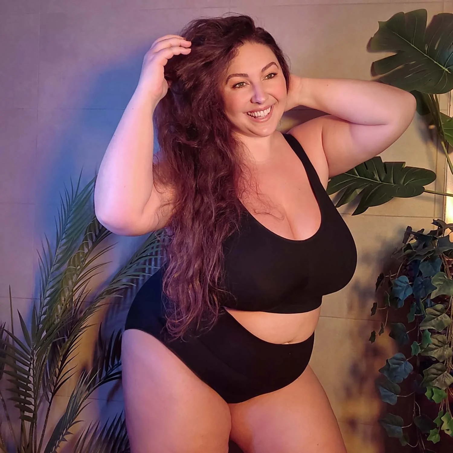 Organic Cotton Bra - Black - Image 26