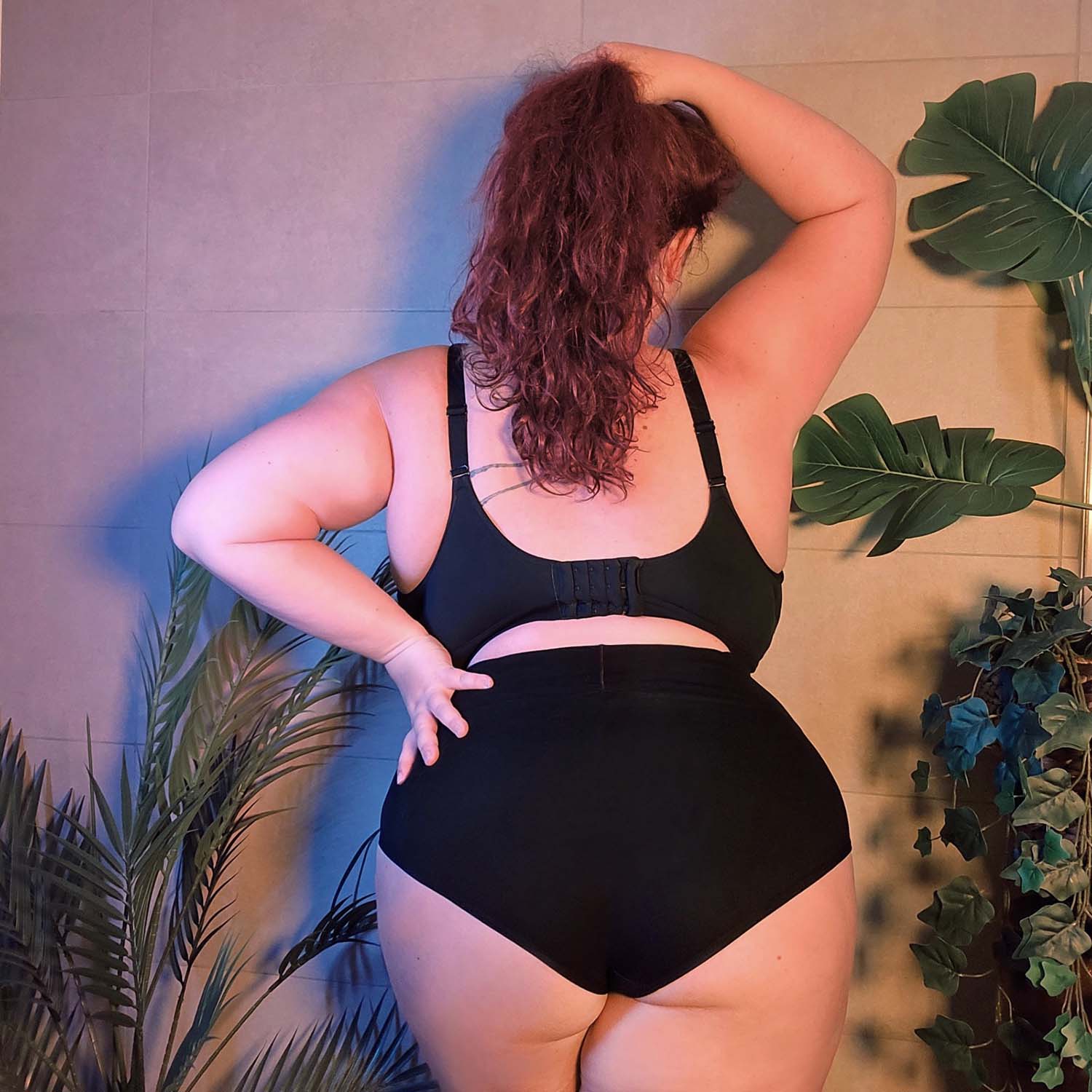 Organic Cotton Bra - Black - Image 33
