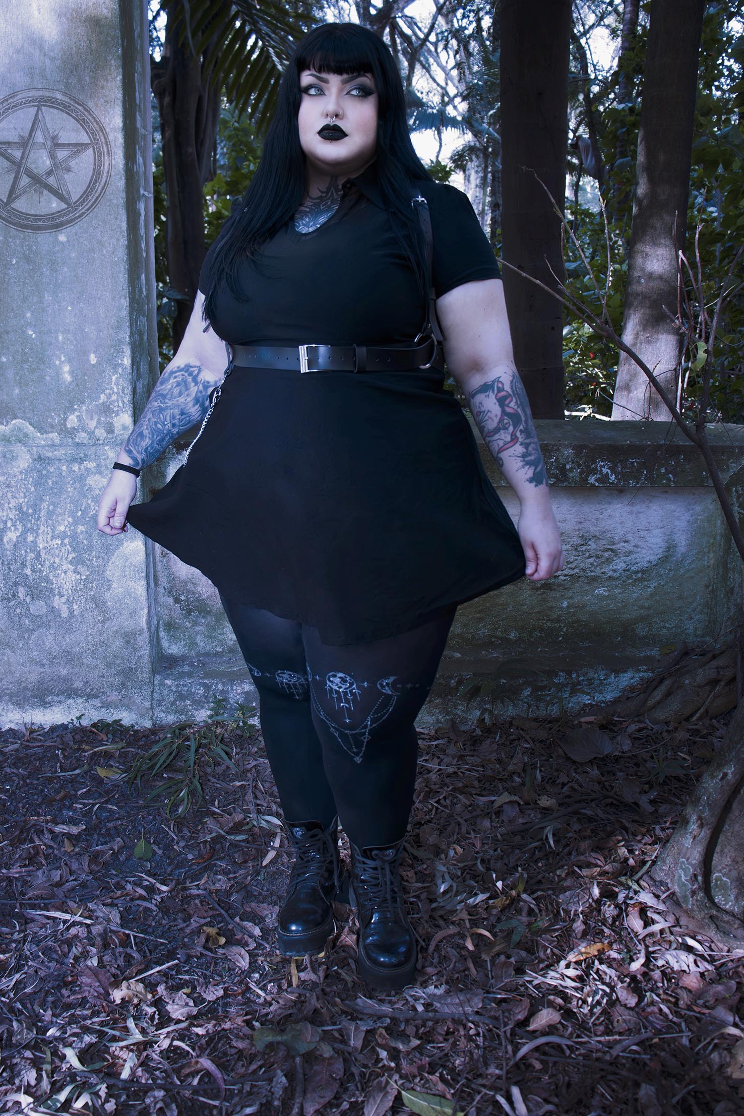 80 Denier Tights - Coven - Image 5