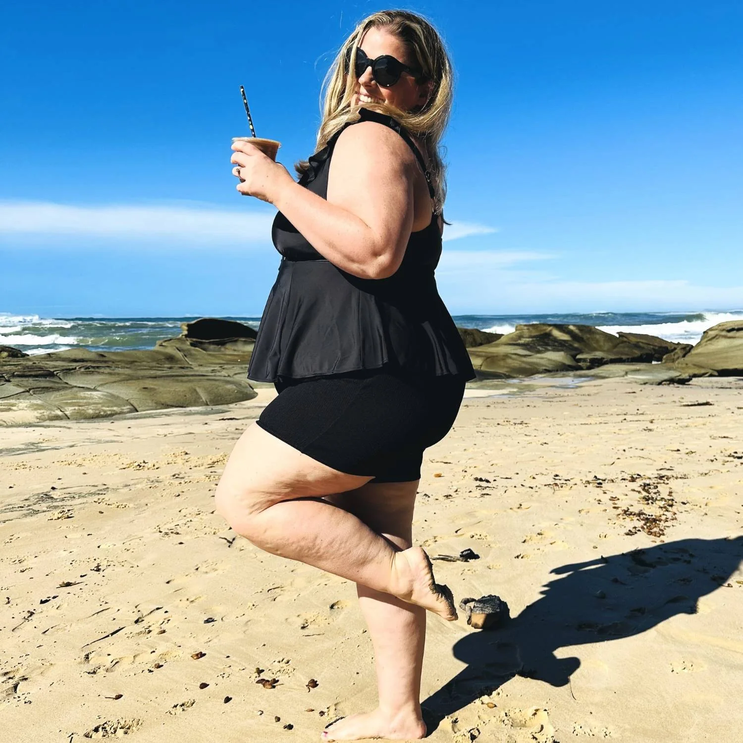 Day Off Bikini Shorts - Black - Image 4