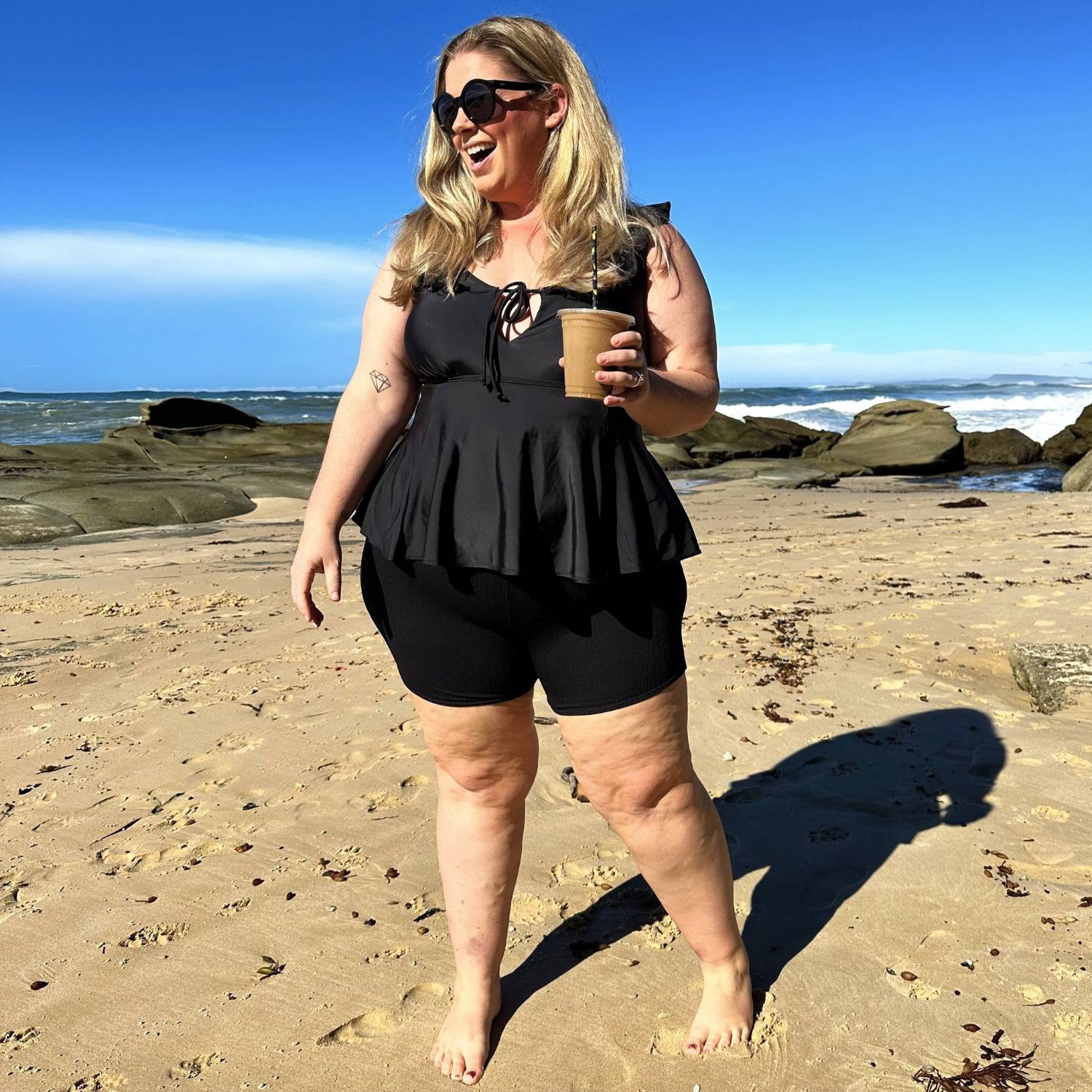 Day Off Bikini Shorts - Black - Image 8