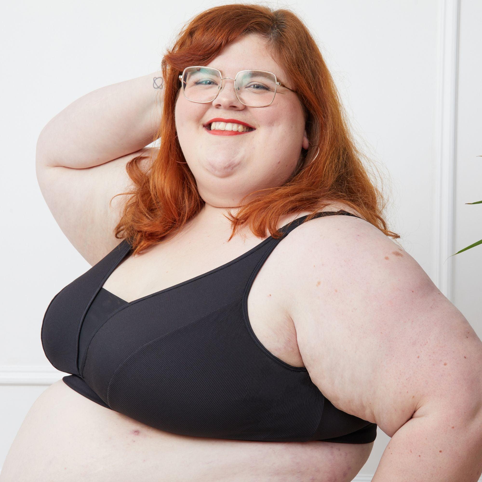 Everyday Ribbed Bra - Black - Image 11