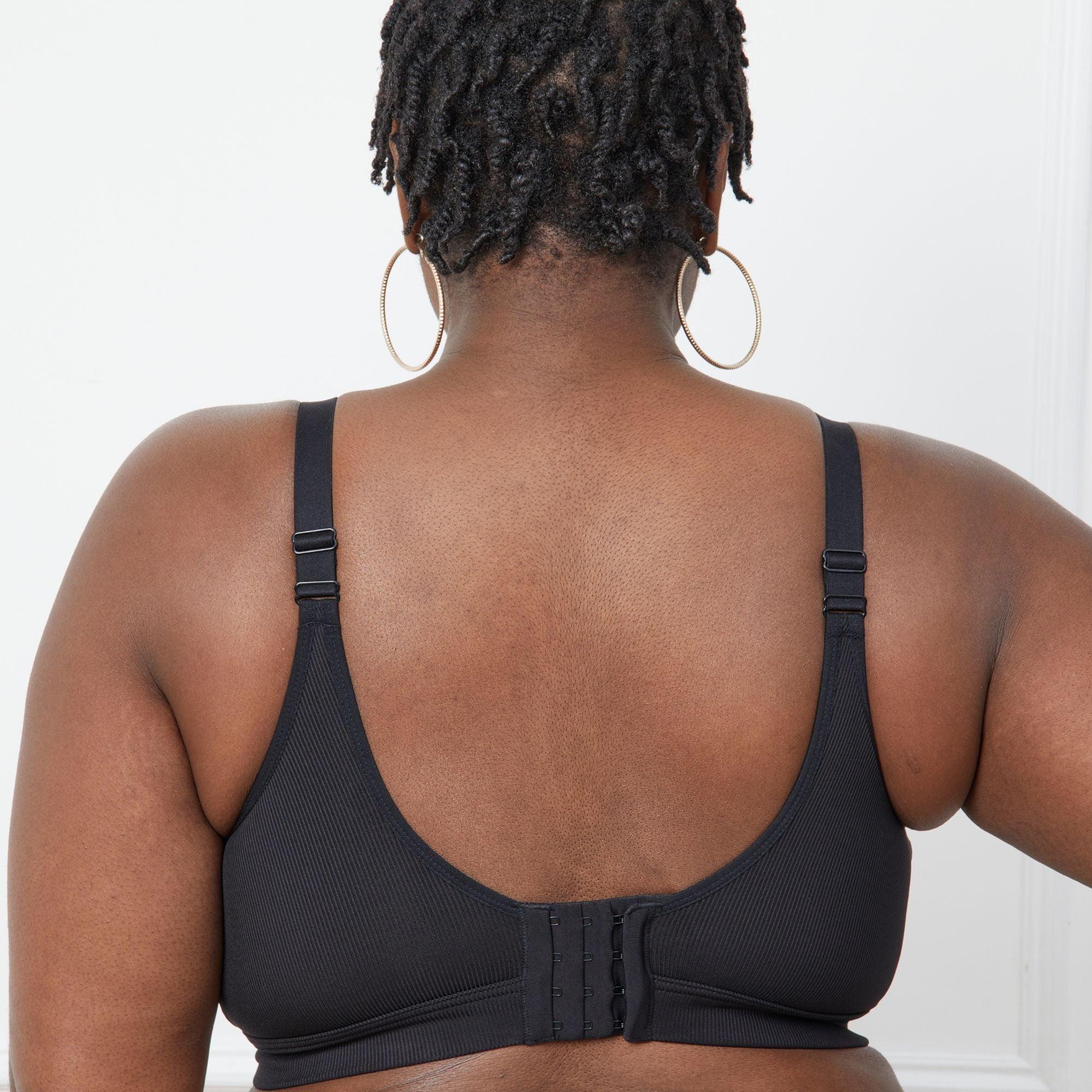 Everyday Ribbed Bra - Black - Image 20