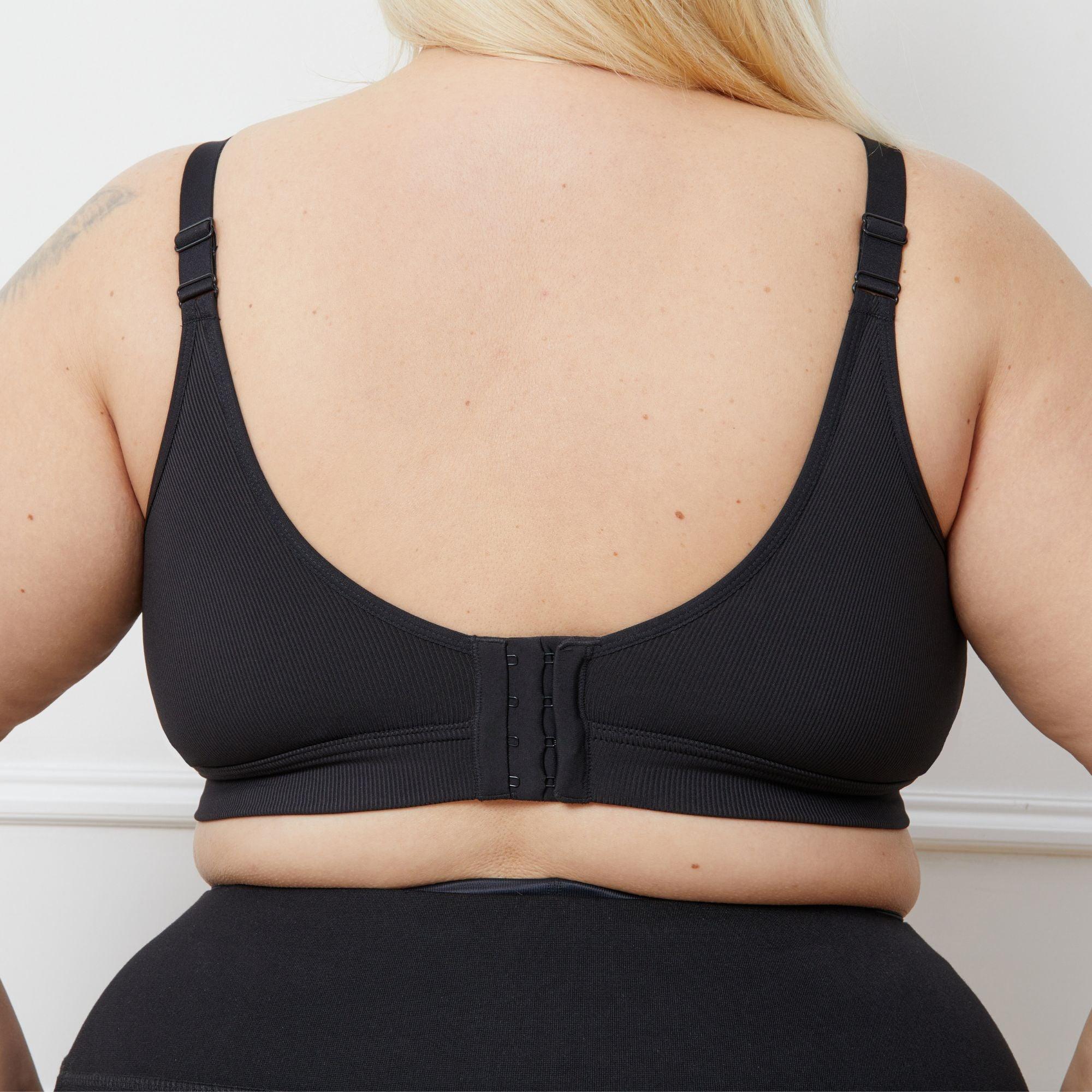 Everyday Ribbed Bra - Black - Image 24