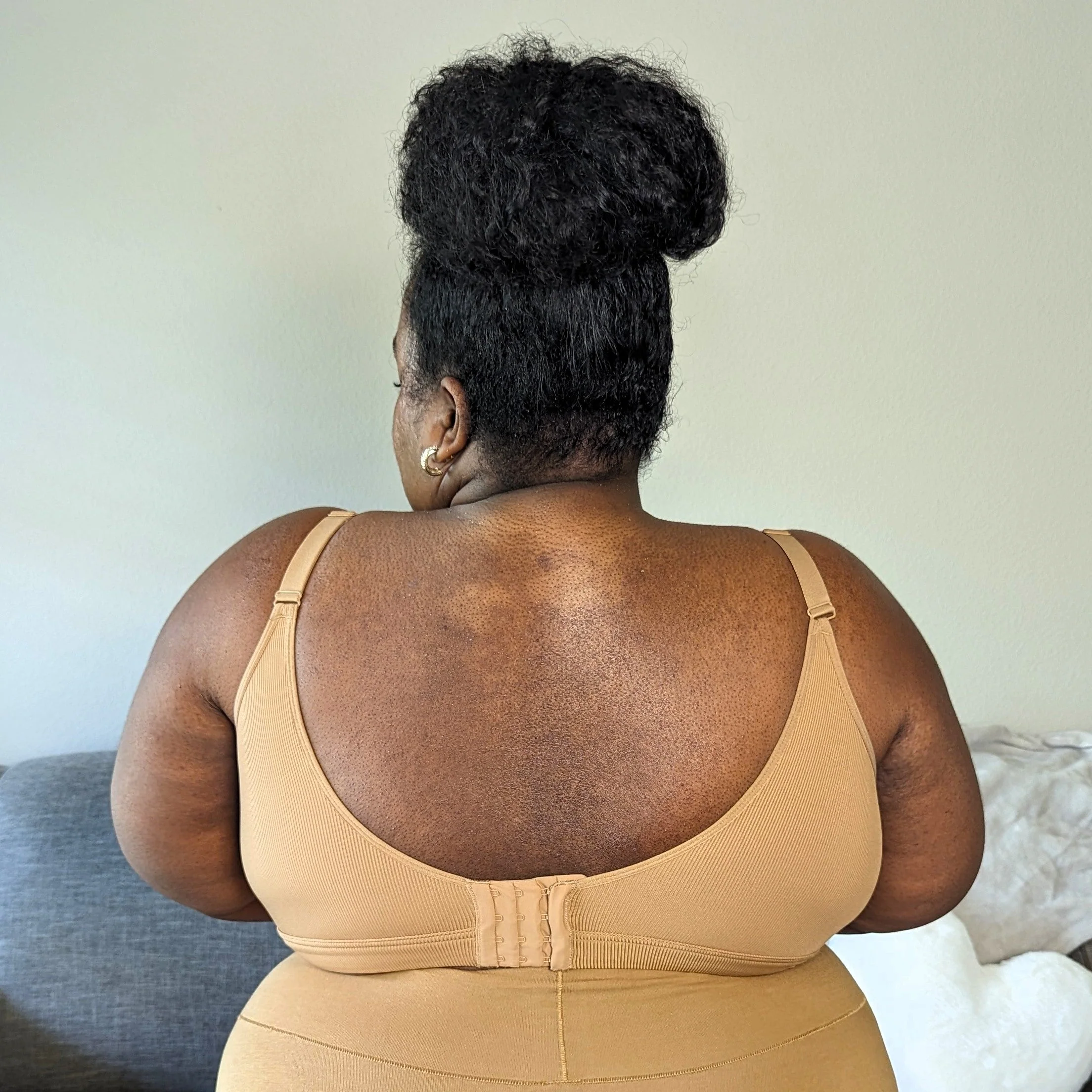 Everyday Ribbed Bra - Caramel - Image 14