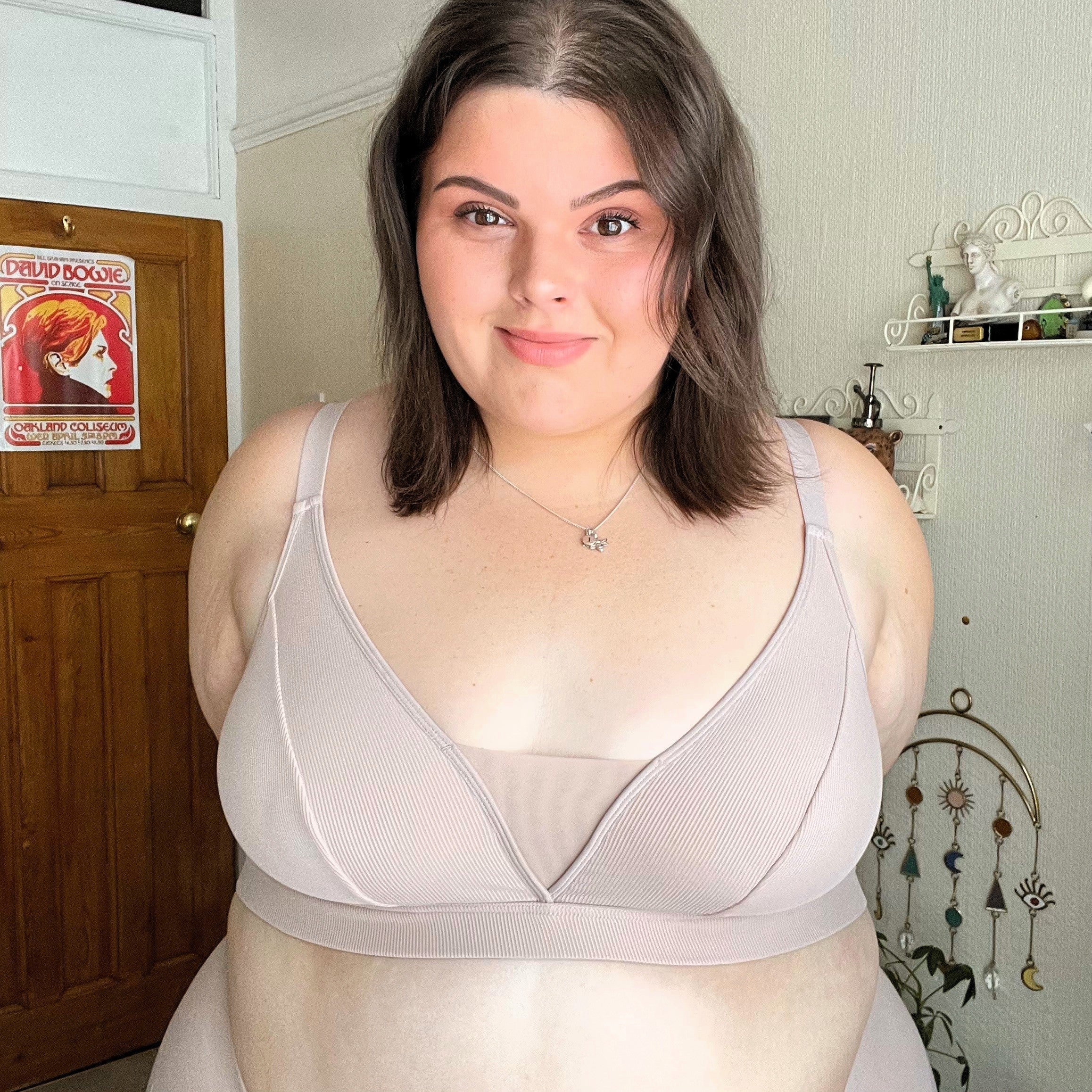 Everyday Ribbed Bra - Milk Bottle - Image 13