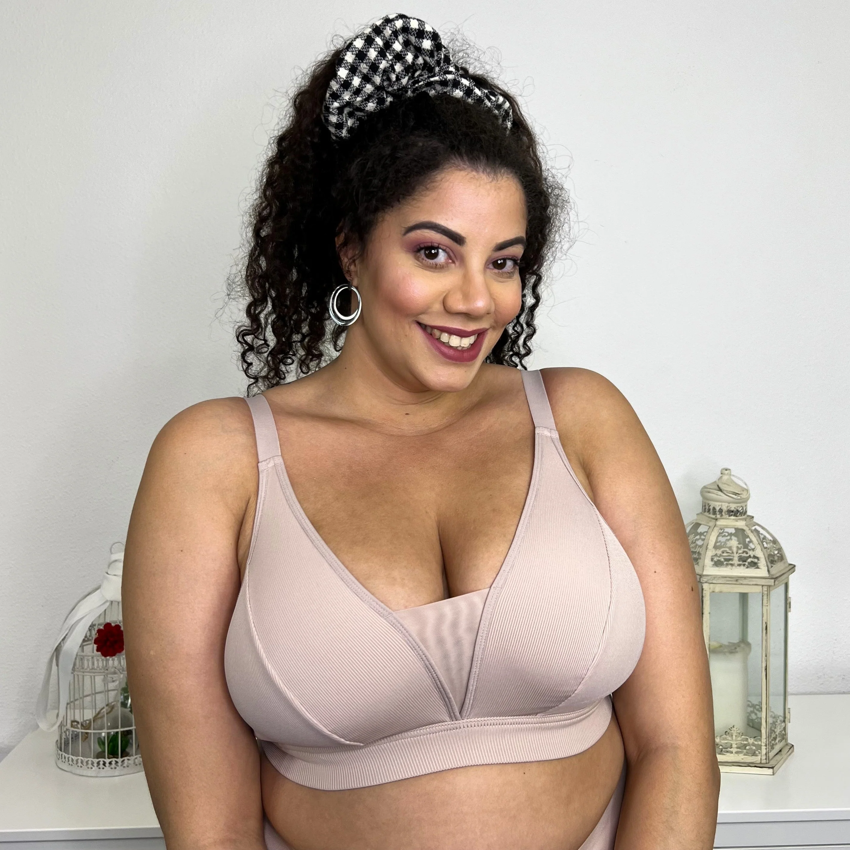 Everyday Ribbed Bra - Milk Bottle - Image 16