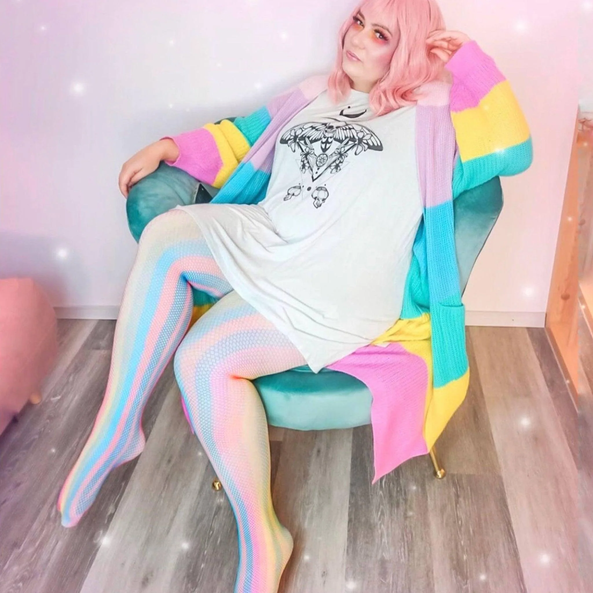 Fishnets - Rainbow - Image 2