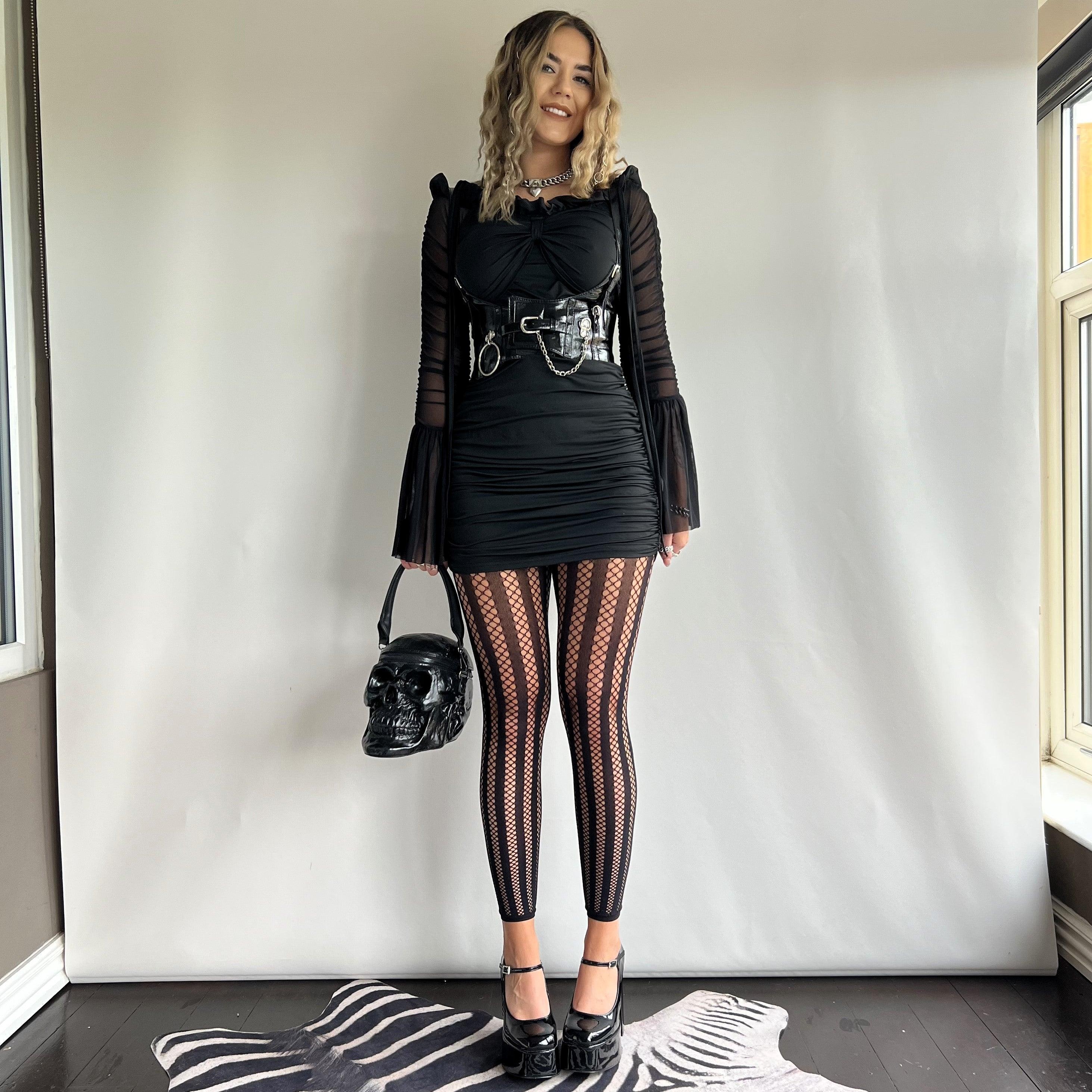 Ravish Footless Fishnets - Image 5