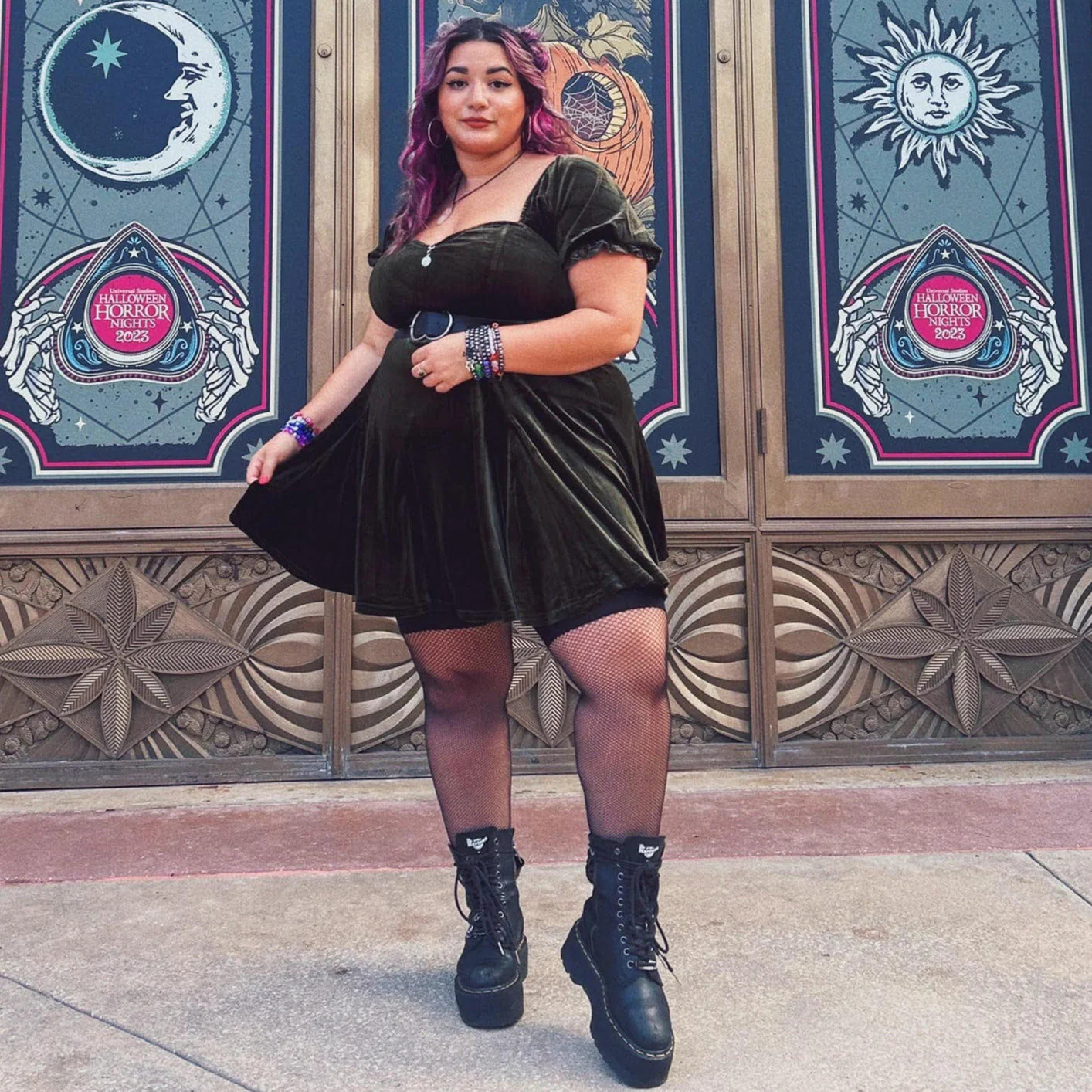 Thighs the Limit Fishnets - Black - Image 15