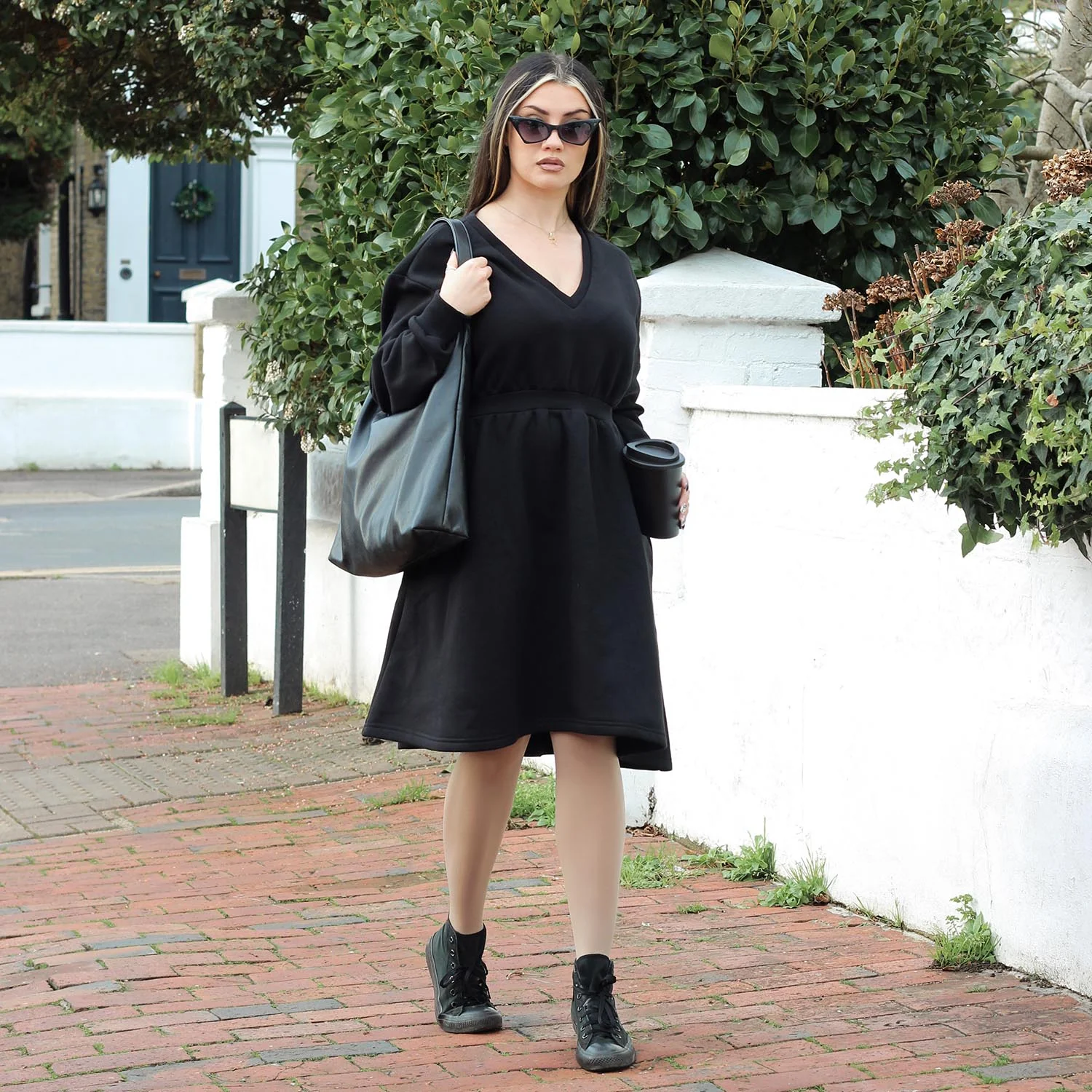 The Bibi Dress - Black - Image 7