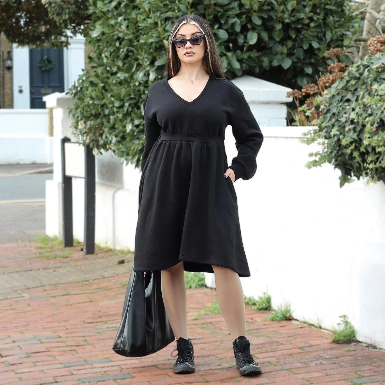 The Bibi Dress - Black - Image 9