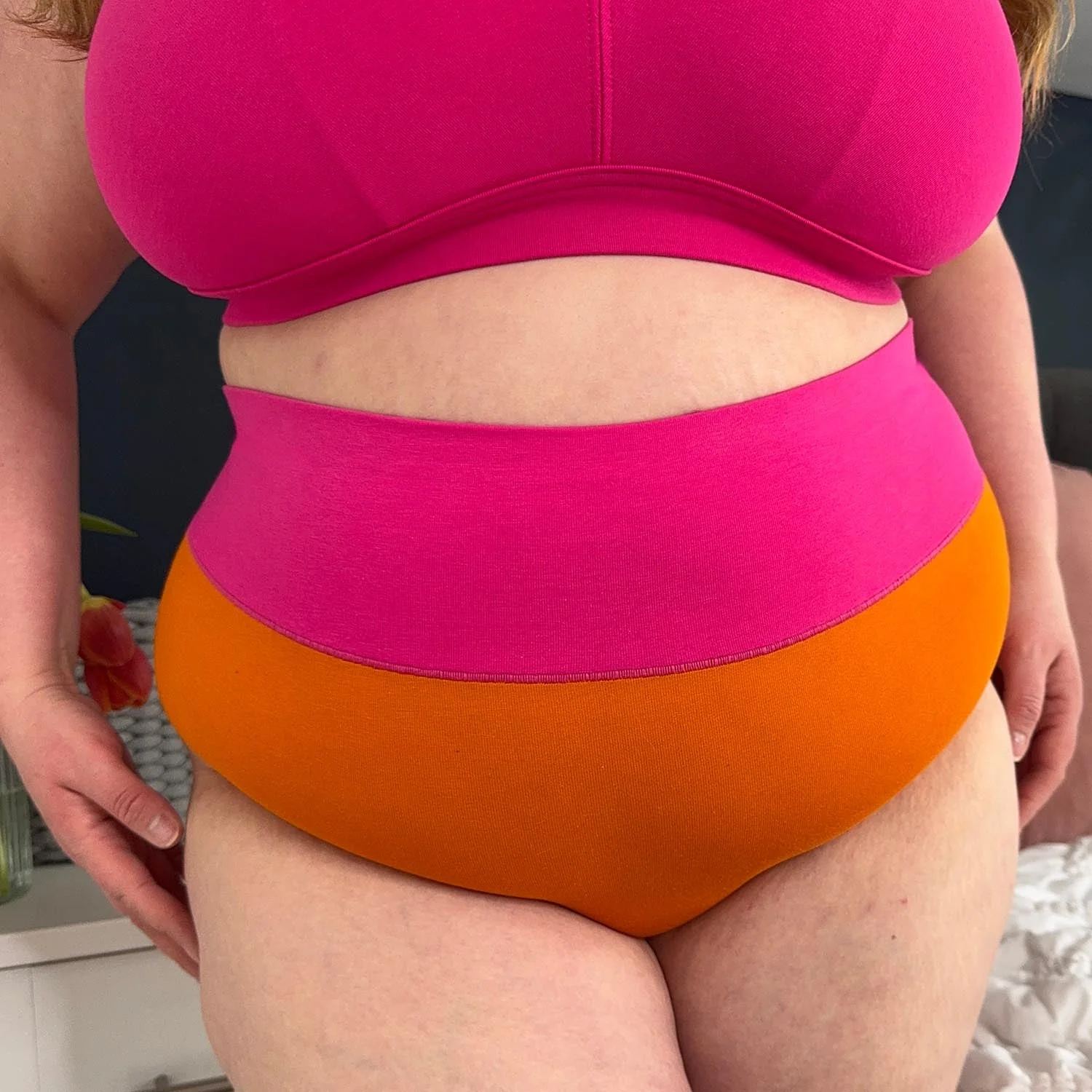 Organic Cotton Full Brief Duo Knickers - Papaya & Barbara - Image 10