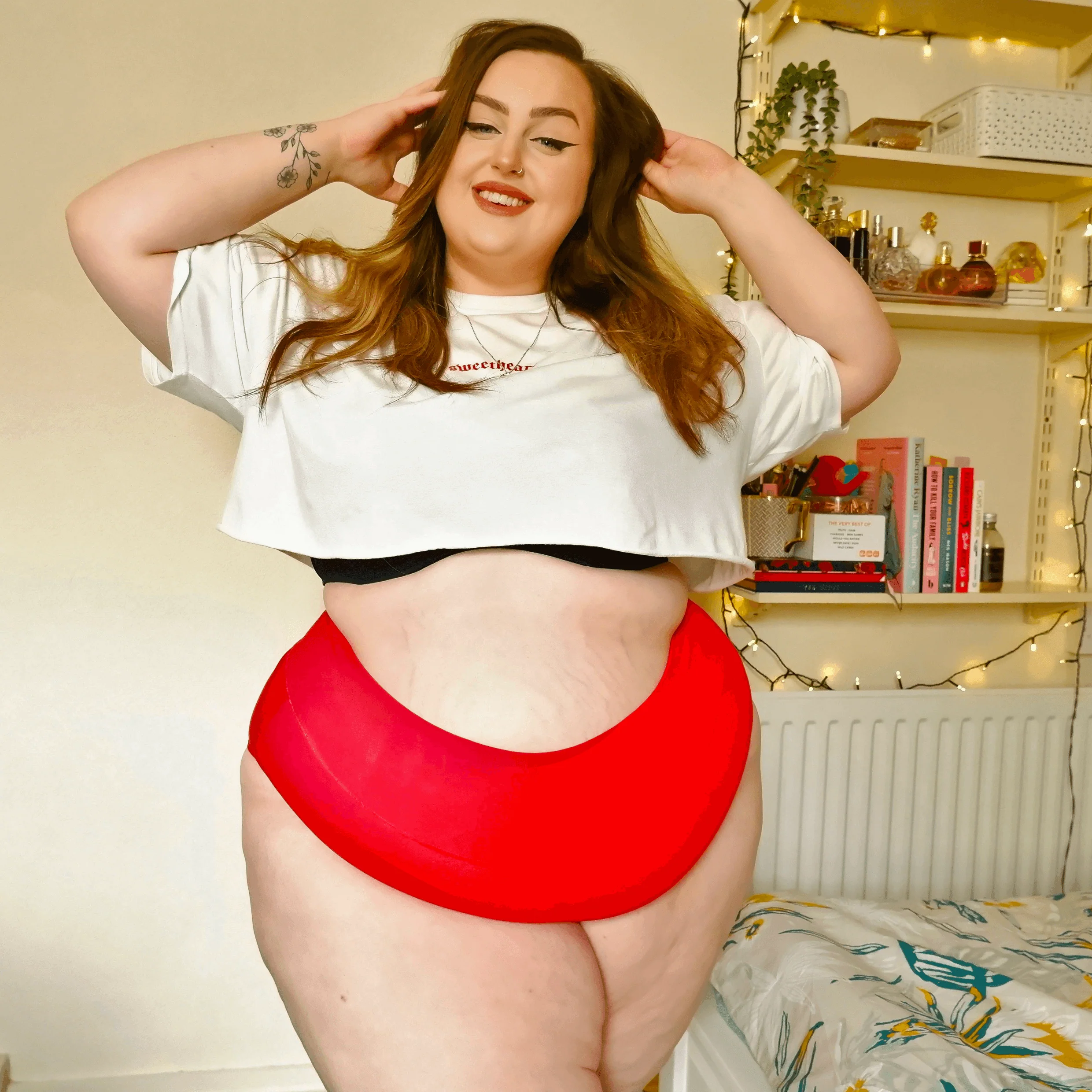 Organic Cotton Full Brief Knickers - Lobster - Image 6