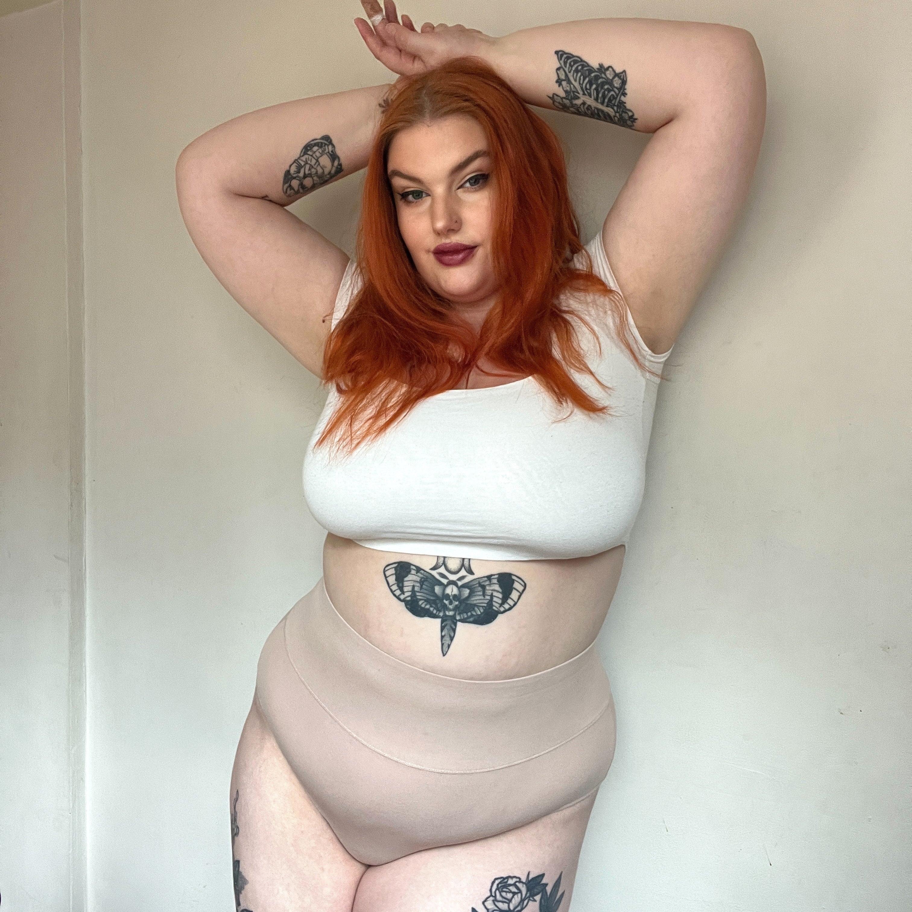 Organic Cotton Full Brief Knickers - Milk Bottle - Image 11