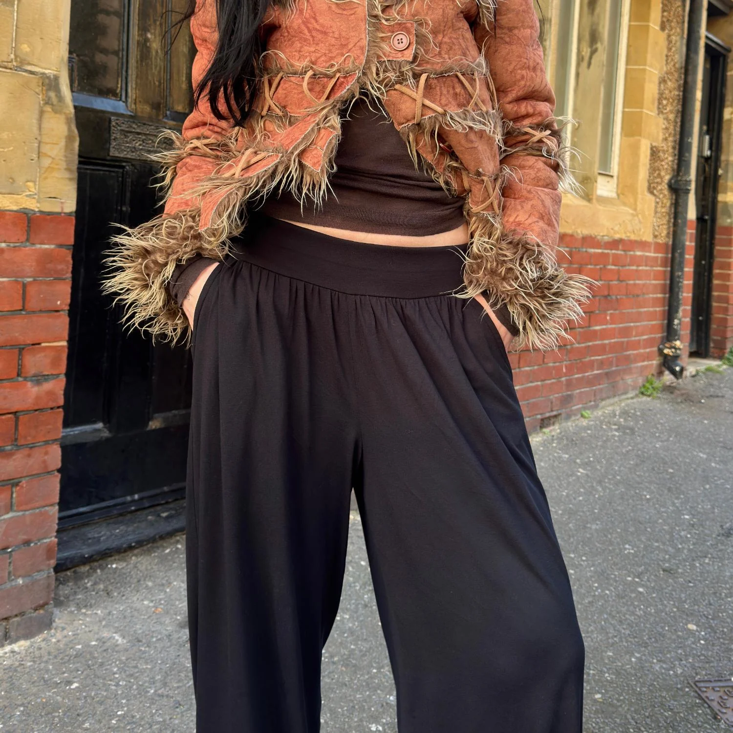 Claudette Trousers - Black - Image 5