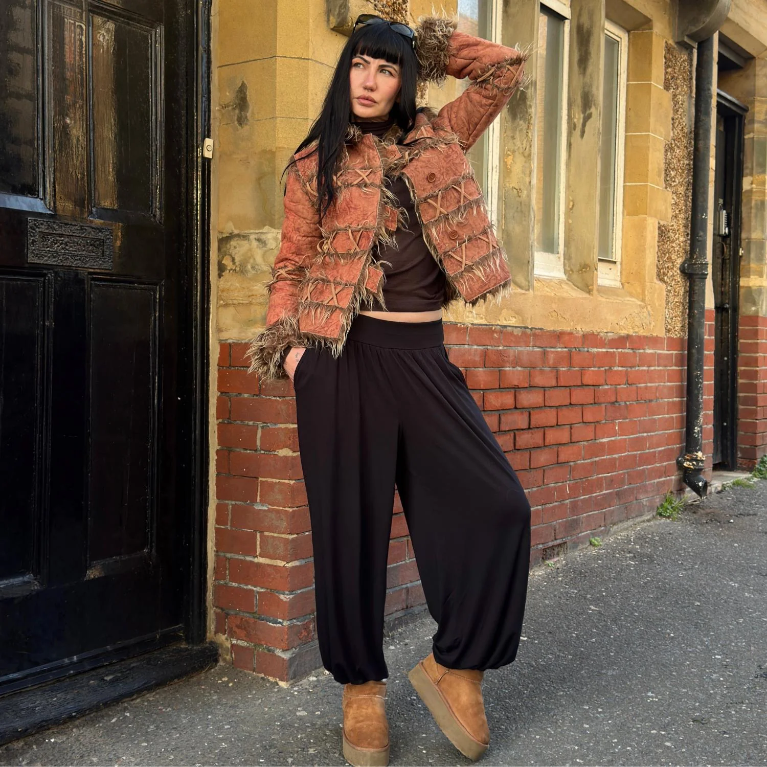 Claudette Trousers - Black - Image 6