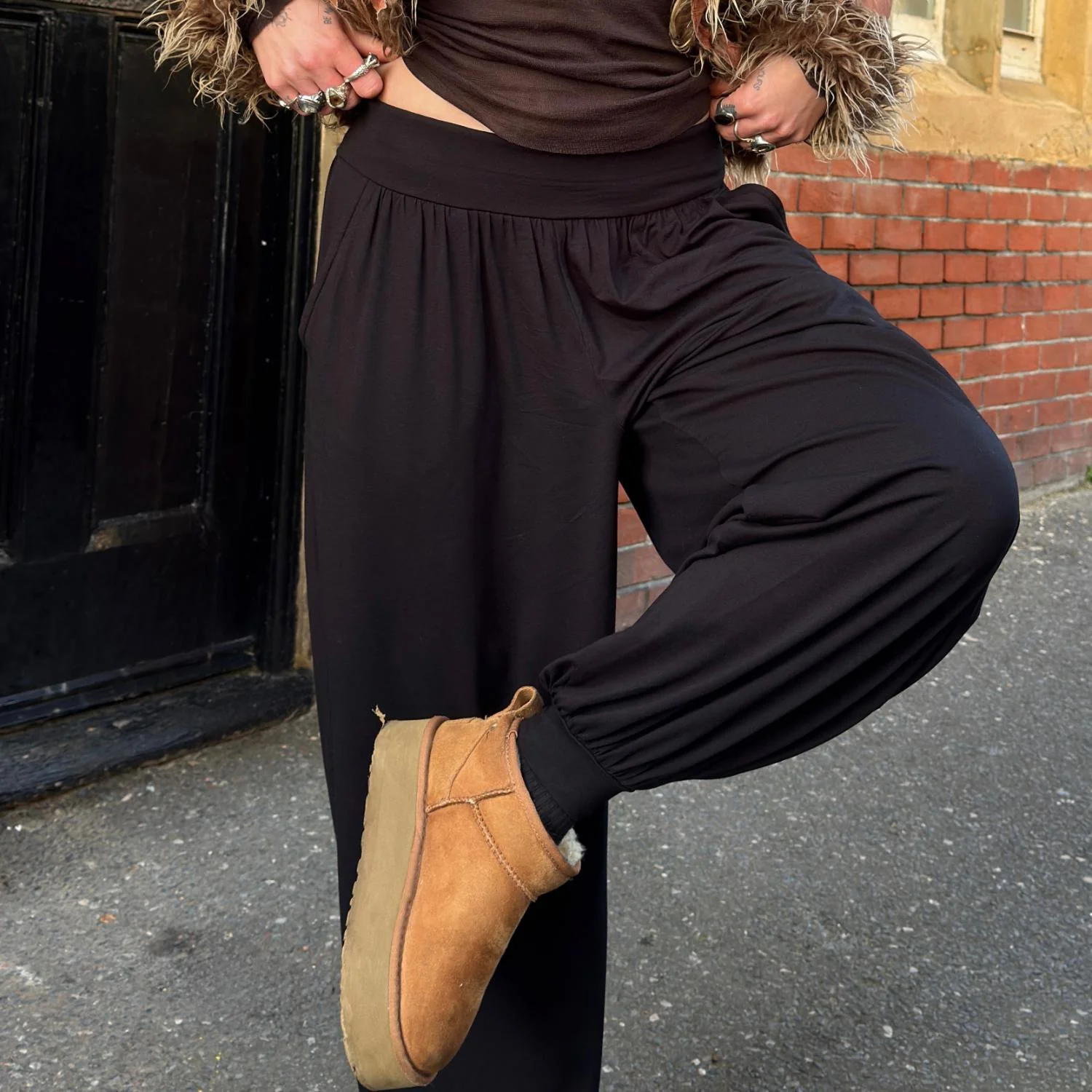 Claudette Trousers - Black - Image 8