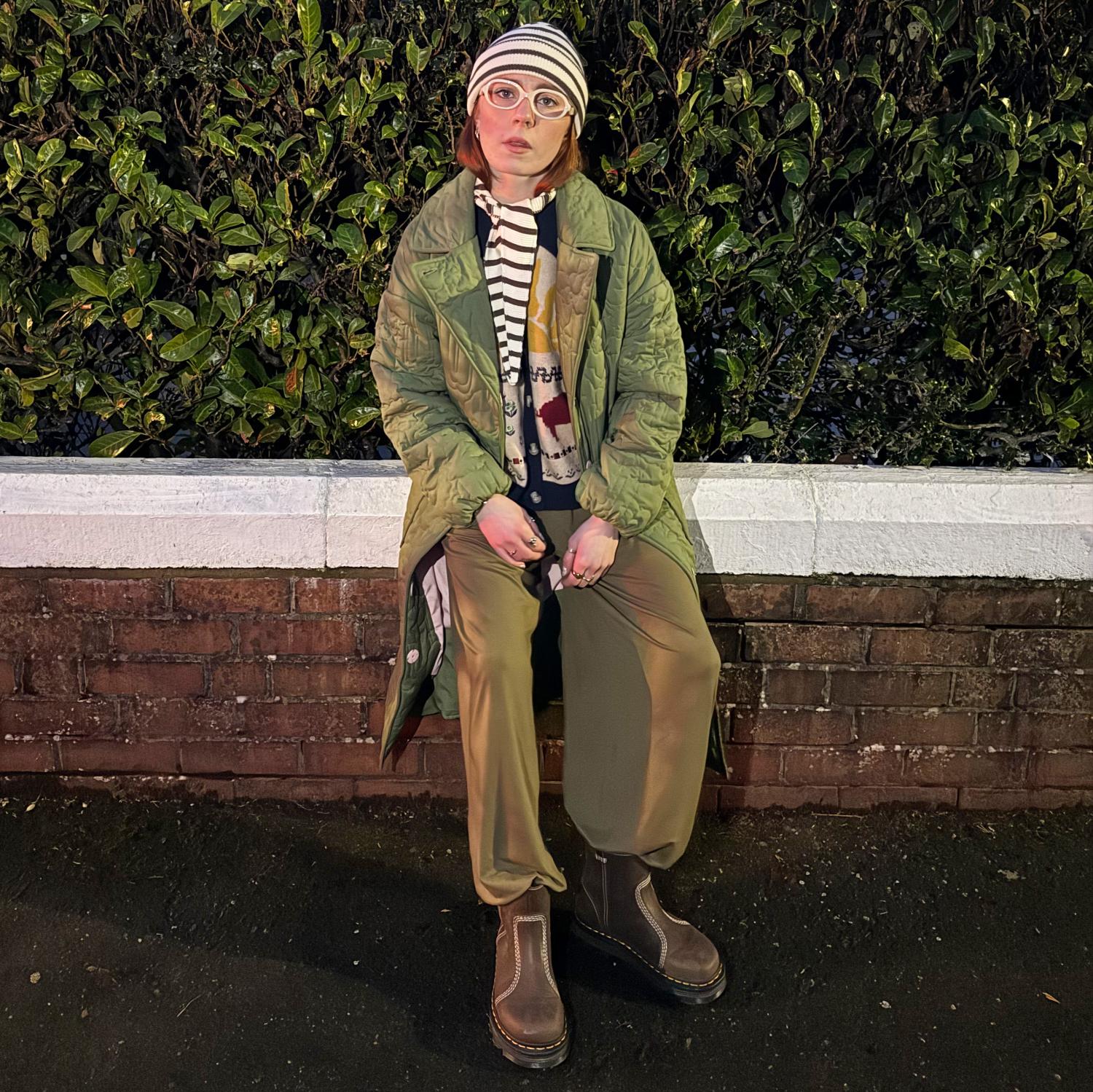 Claudette Trousers - Olive - Image 11