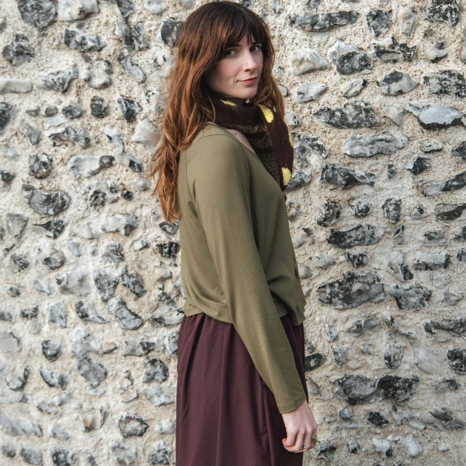 The Marsha Top - Olive - Image 7