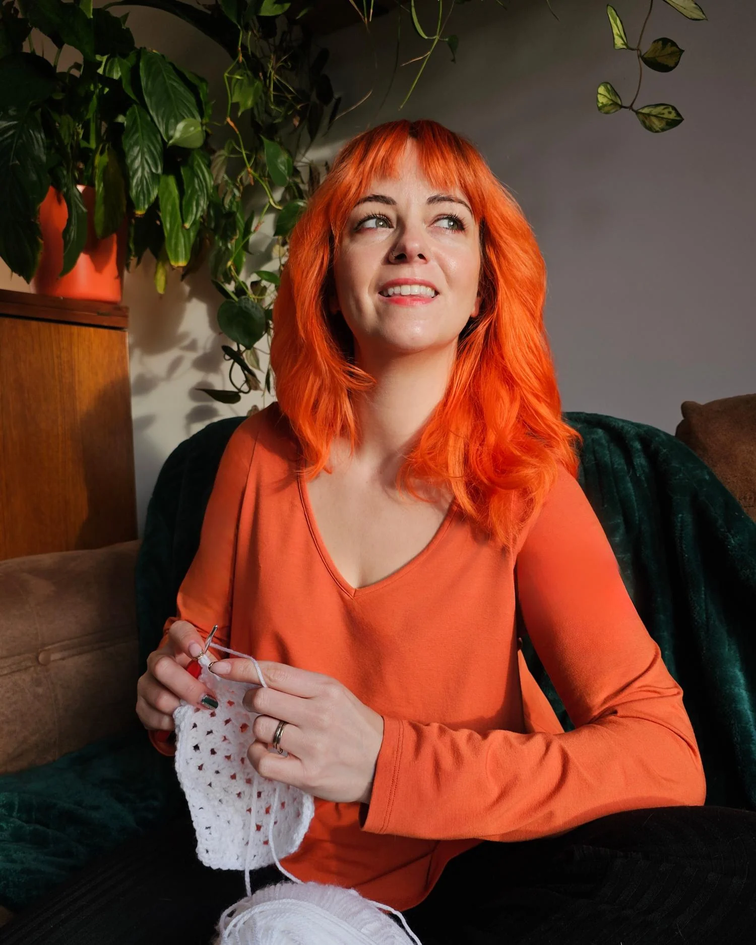 The Marsha Top - Orange - Image 11