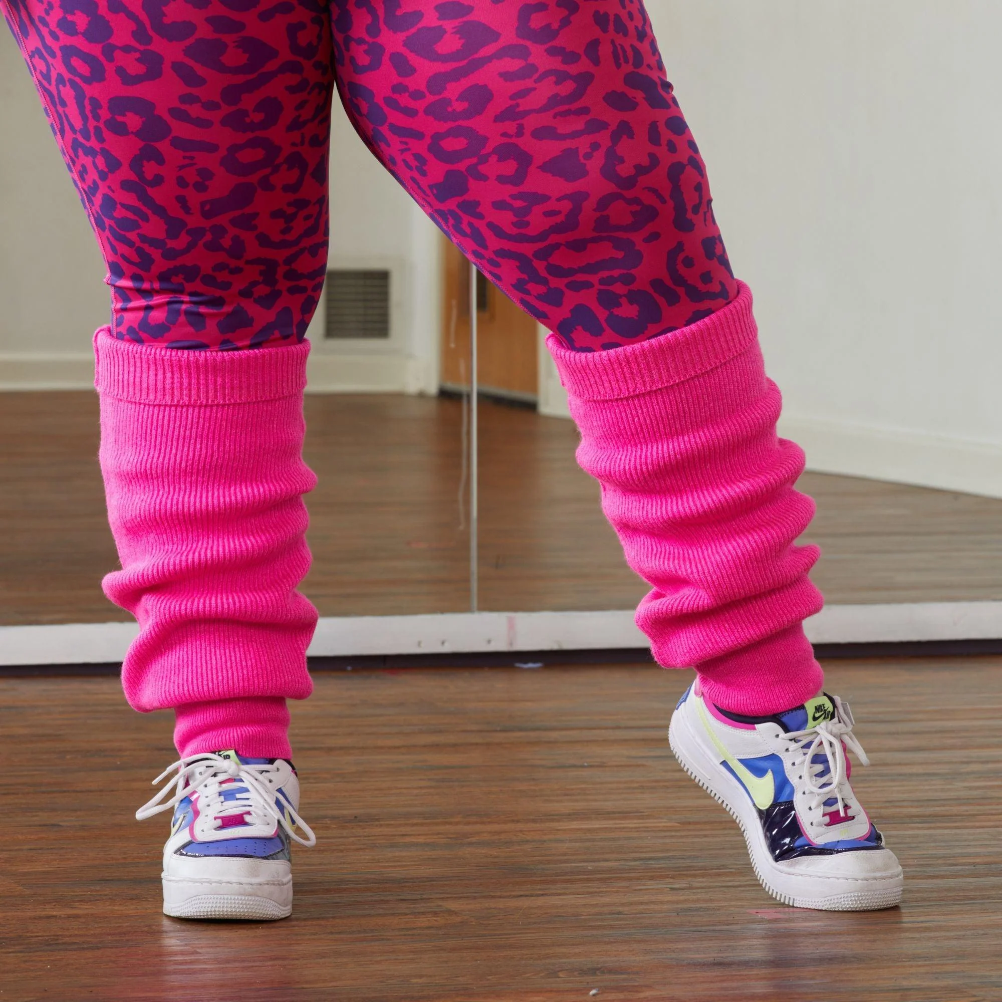 Leg Warmers - Neon Pink - Image 3