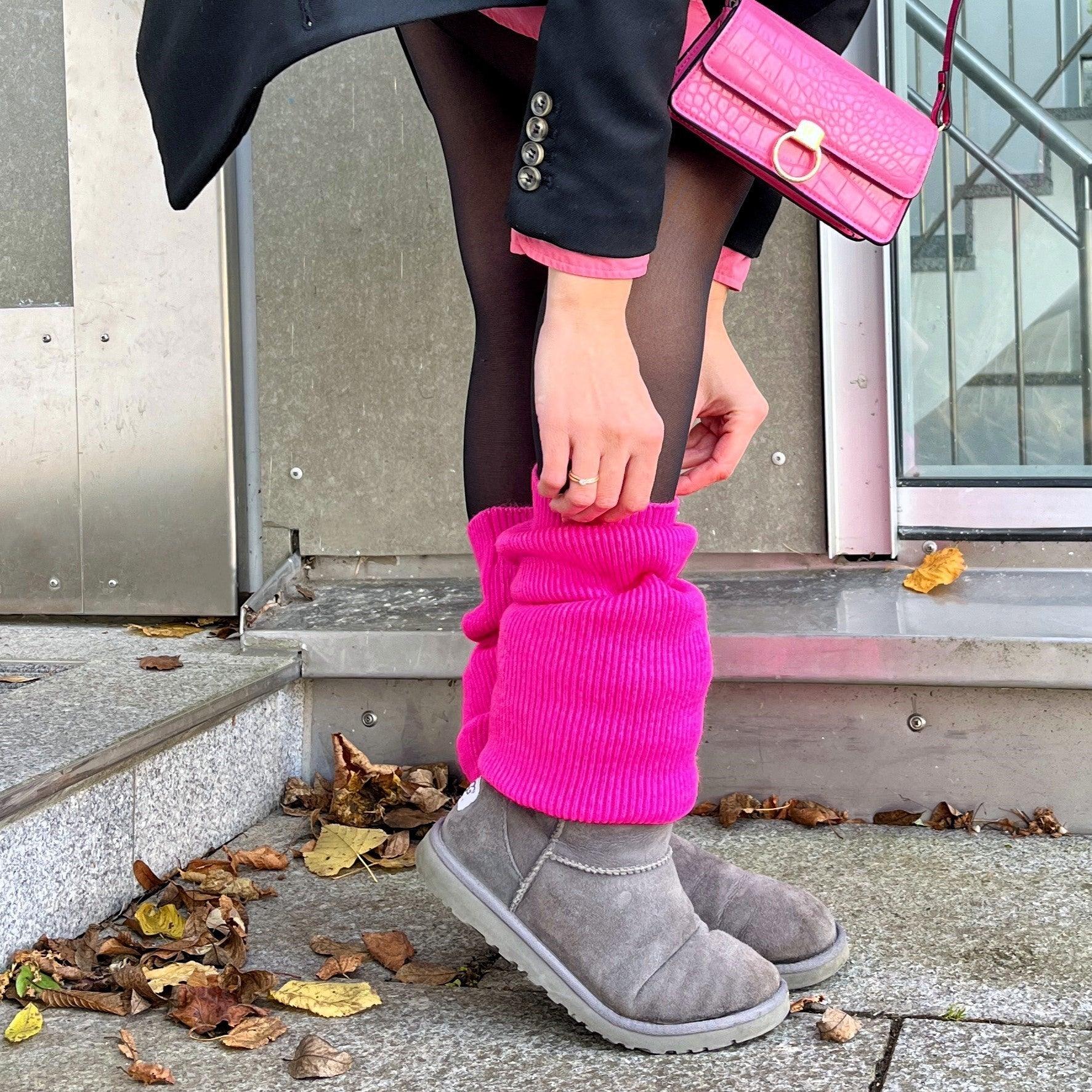 Leg Warmers - Neon Pink - Image 5