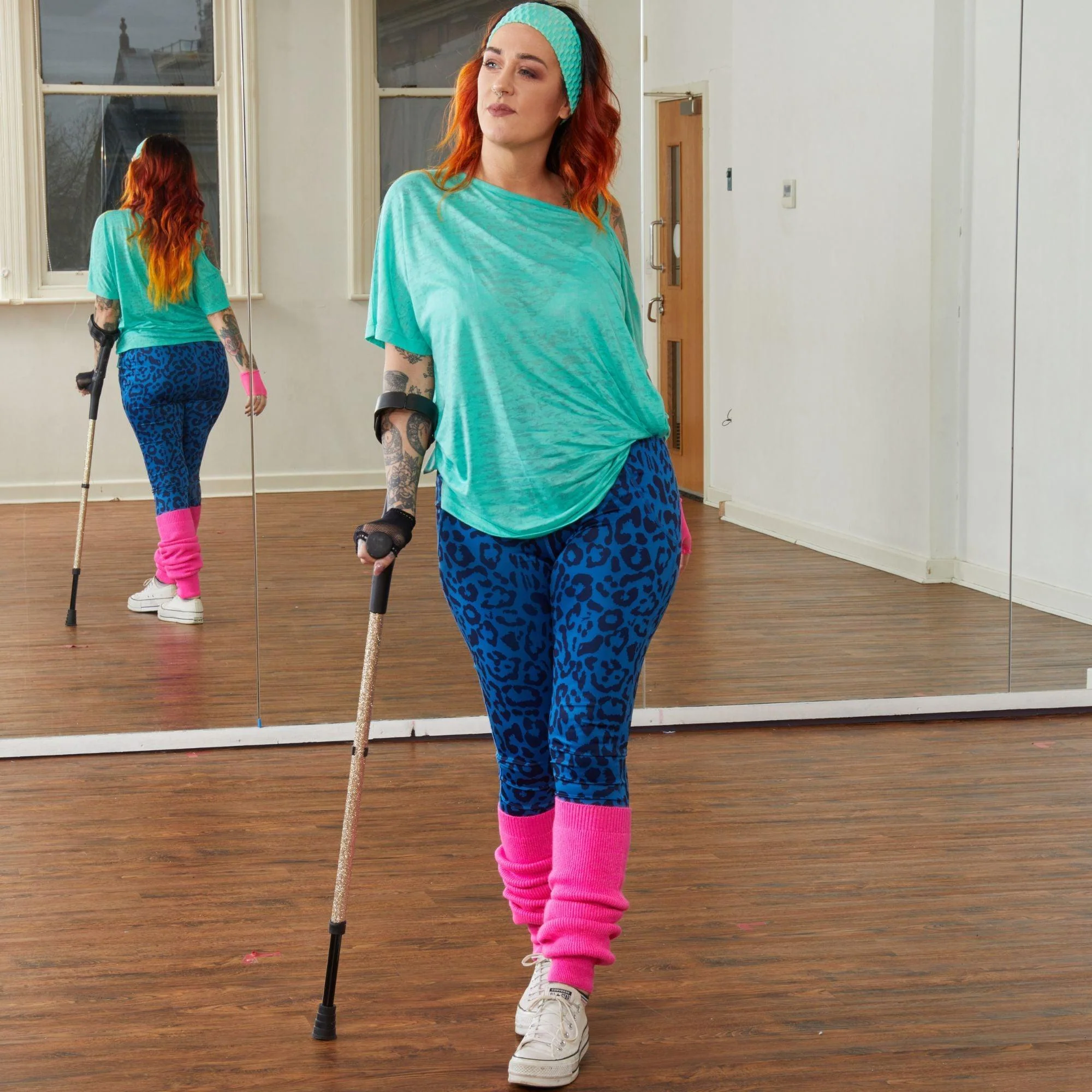 Leg Warmers - Neon Pink - Image 6