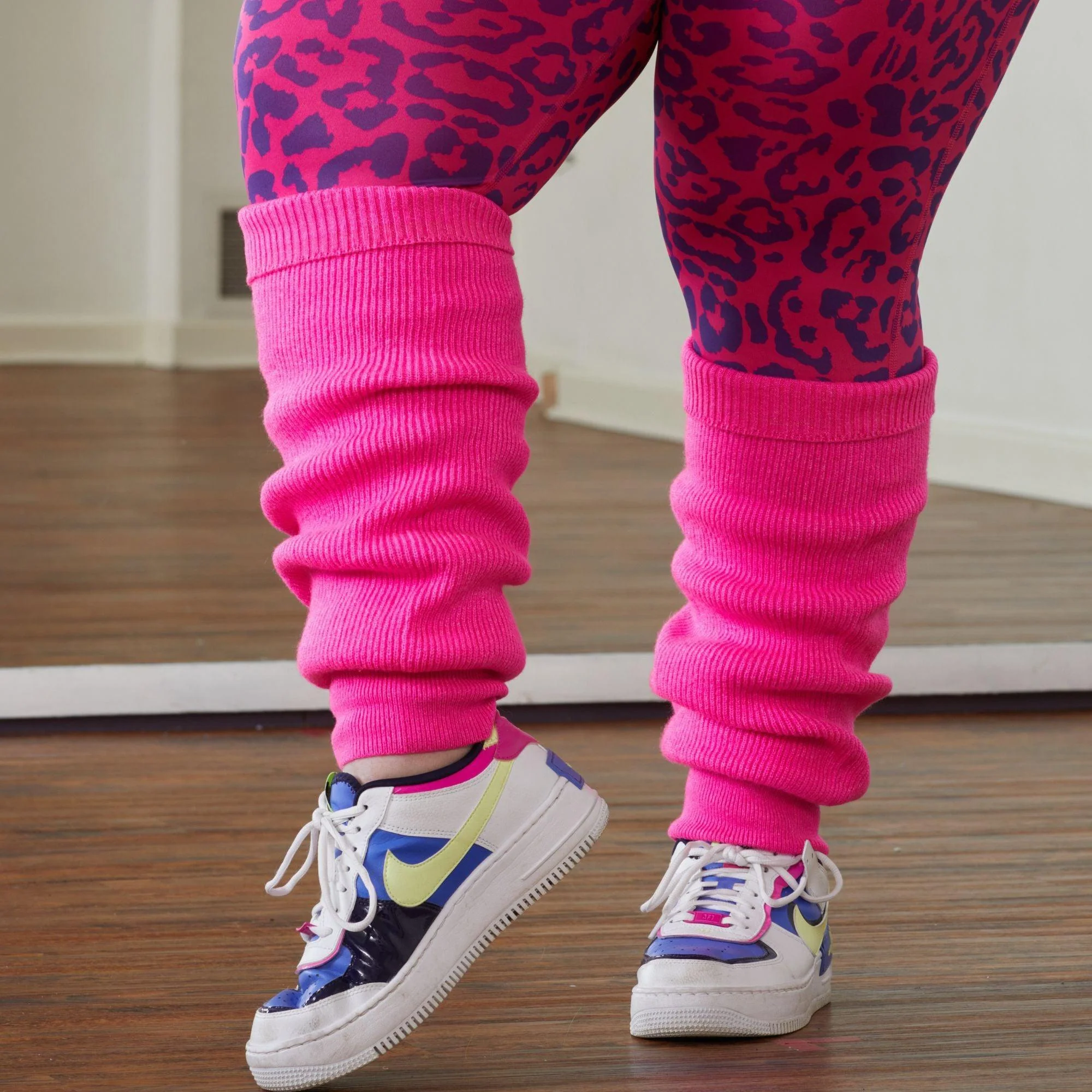 Leg Warmers - Neon Pink - Image 7