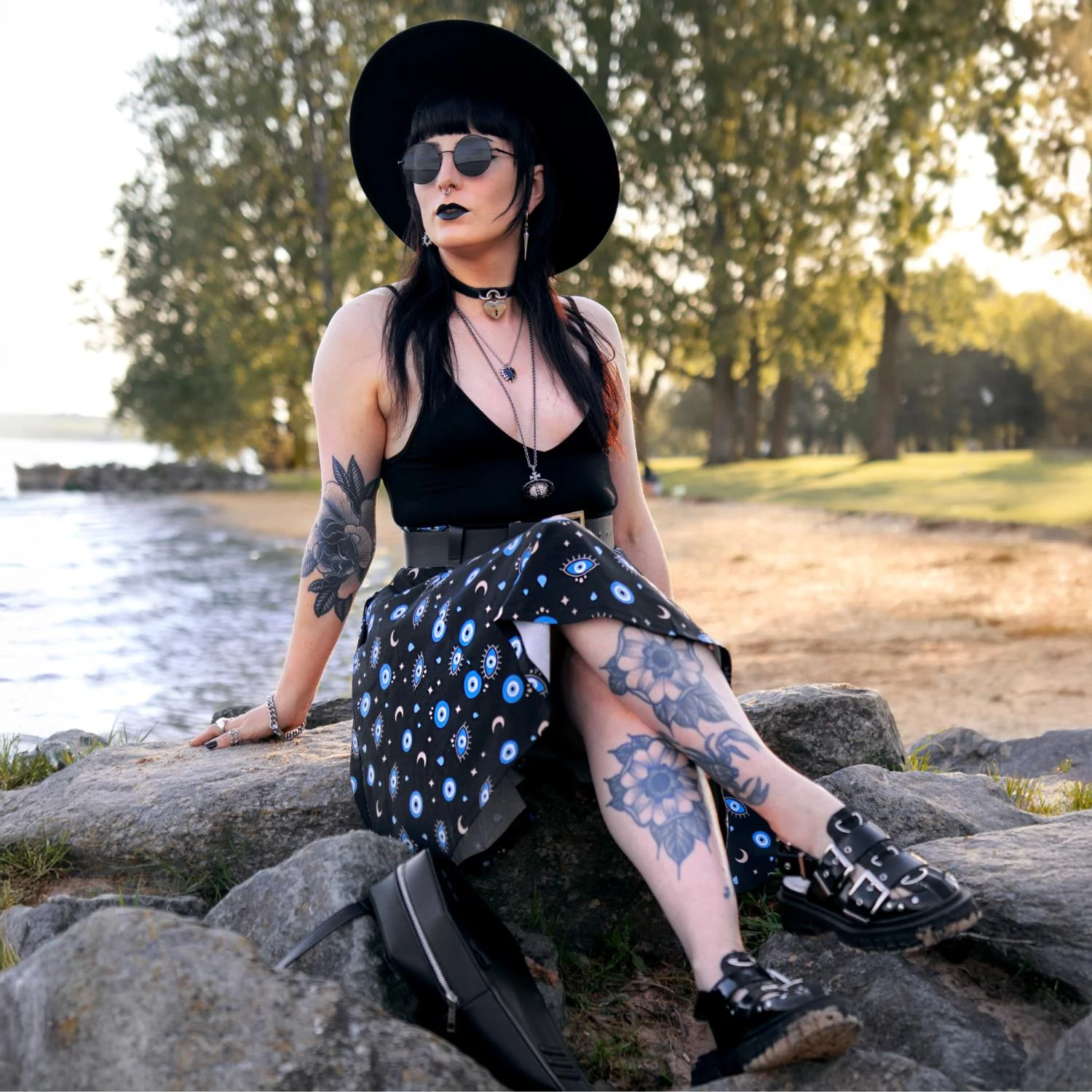 Malocchio Flare Skirt - Image 11