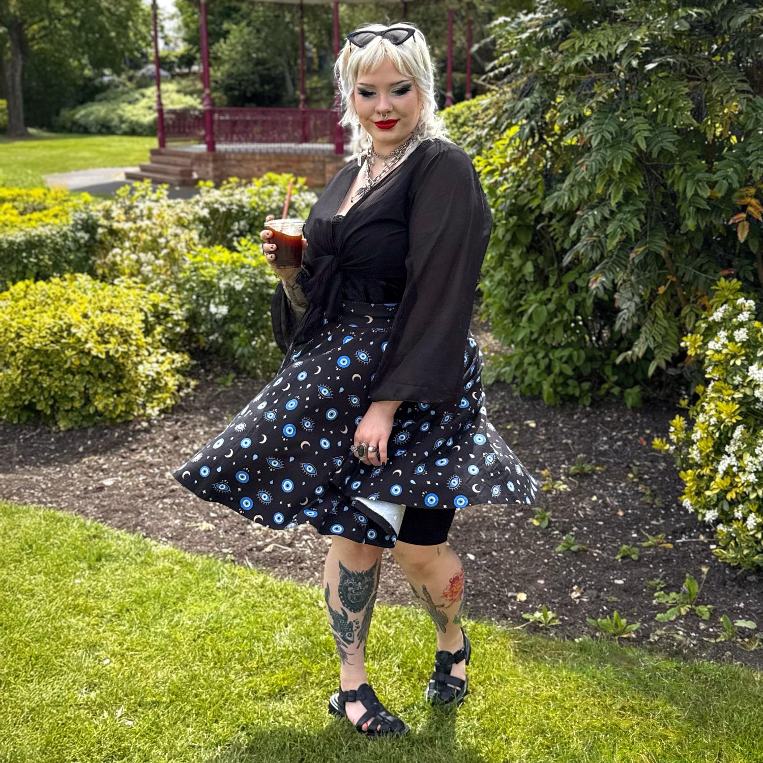 Malocchio Flare Skirt - Image 12