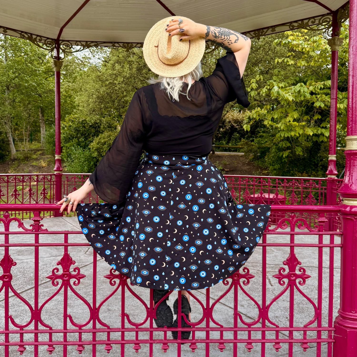 Malocchio Flare Skirt - Image 6