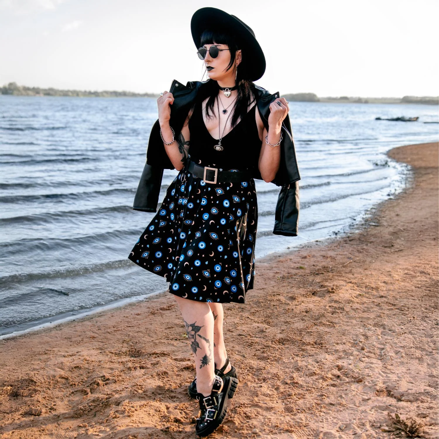 Malocchio Flare Skirt - Image 7