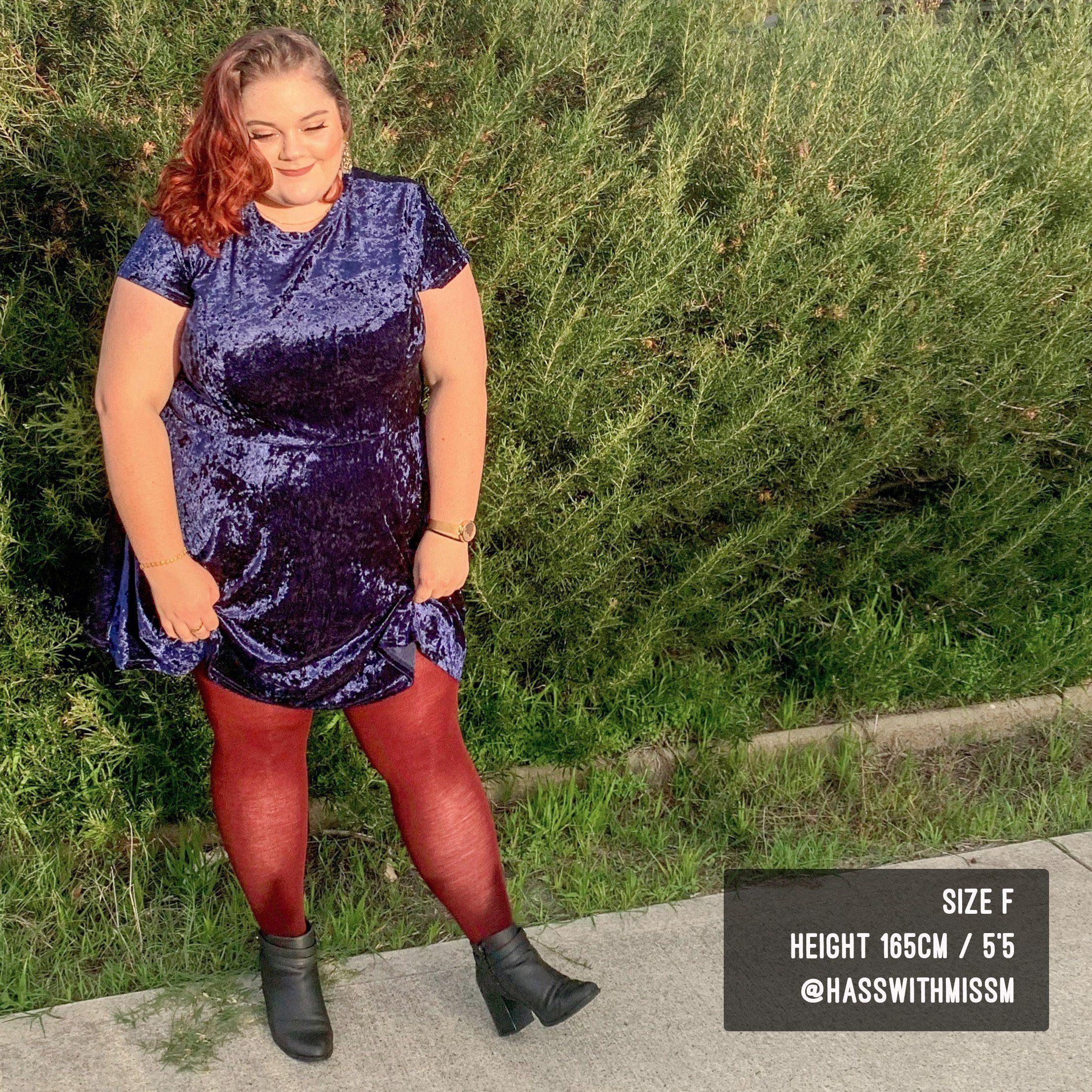 Merino Wool Tights - Red Velvet Cake - Image 14