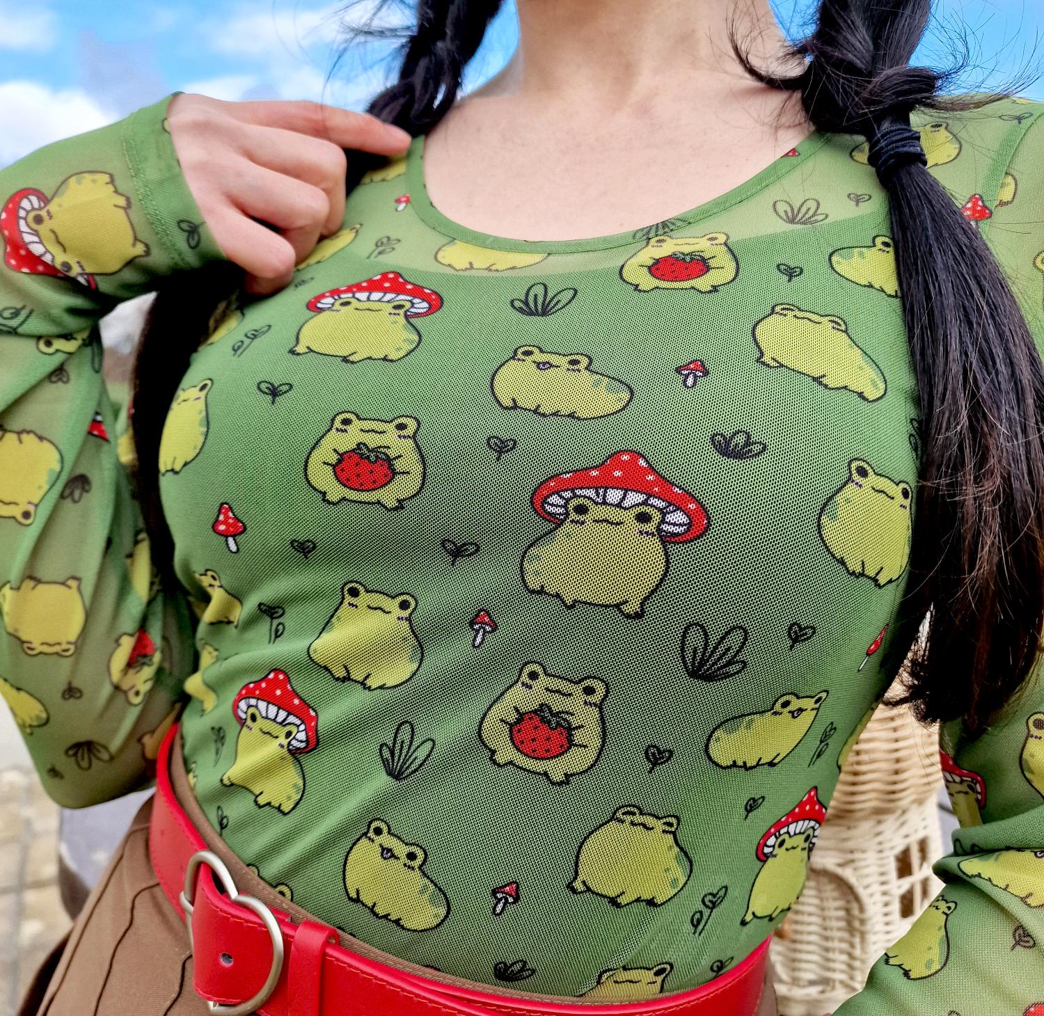 Mesh Top - Hoppy Meadow - Image 4