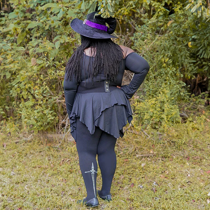 80 Denier Tights - Midnight Executioner - Image 15
