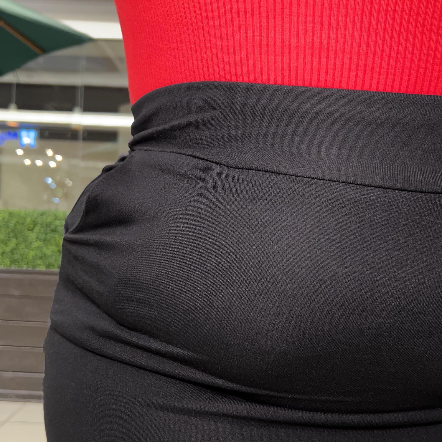 Tulip Mini Skirt - Black - Image 9