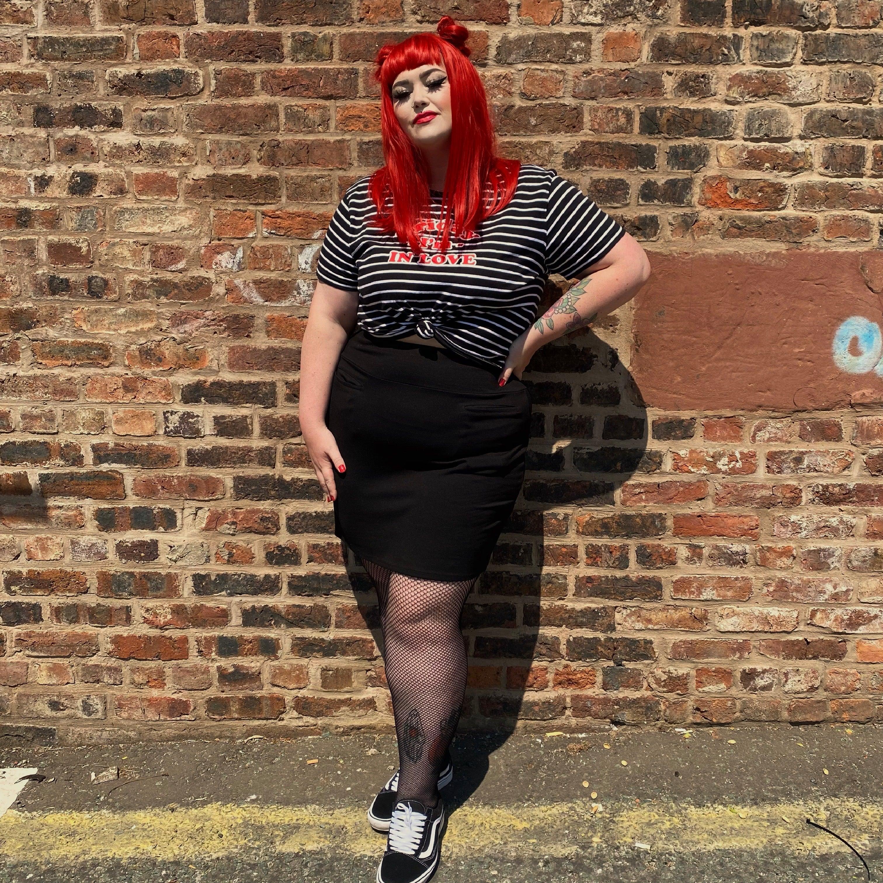 Mini Skirt - Black - Image 7