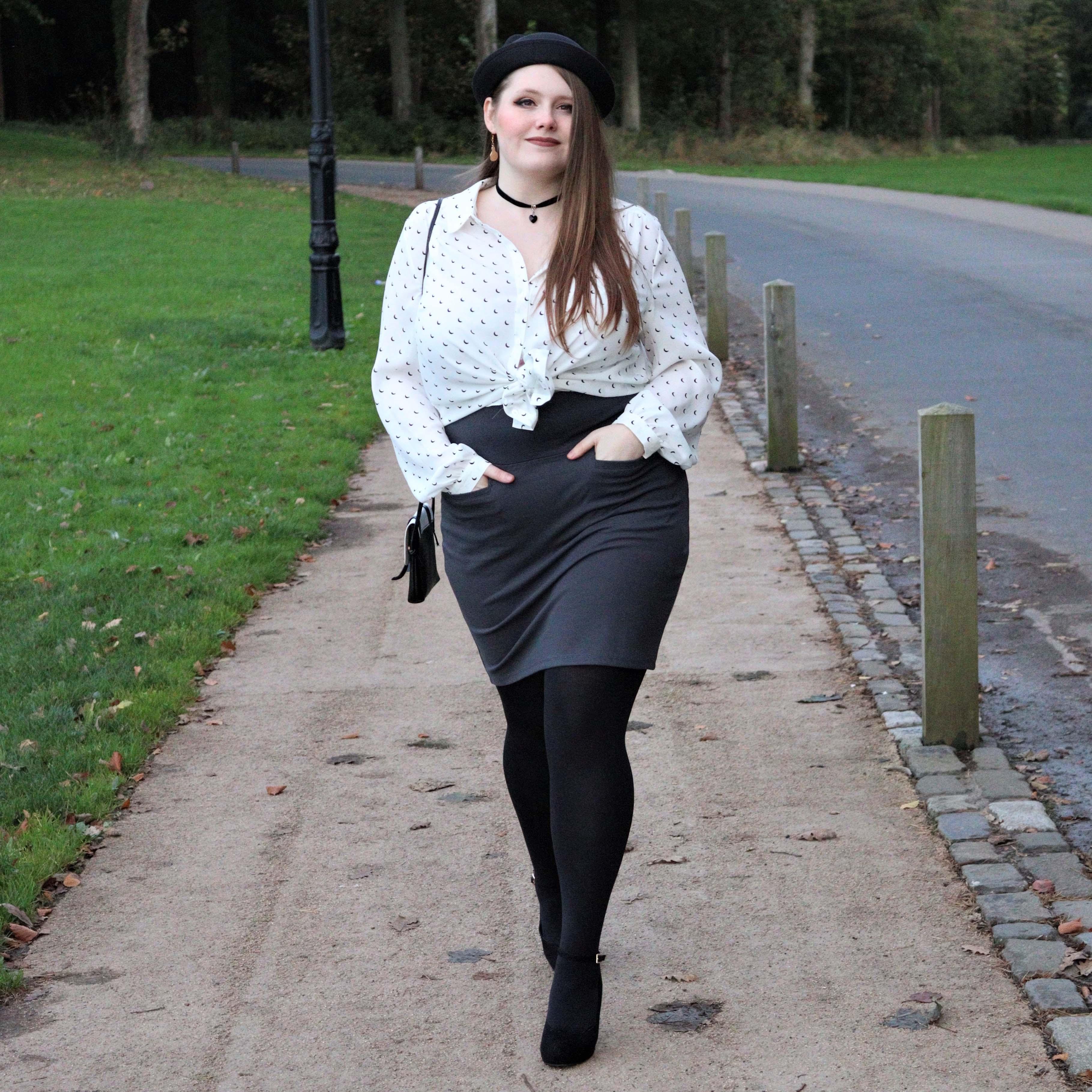 Mini Skirt - Slate Grey - Image 4