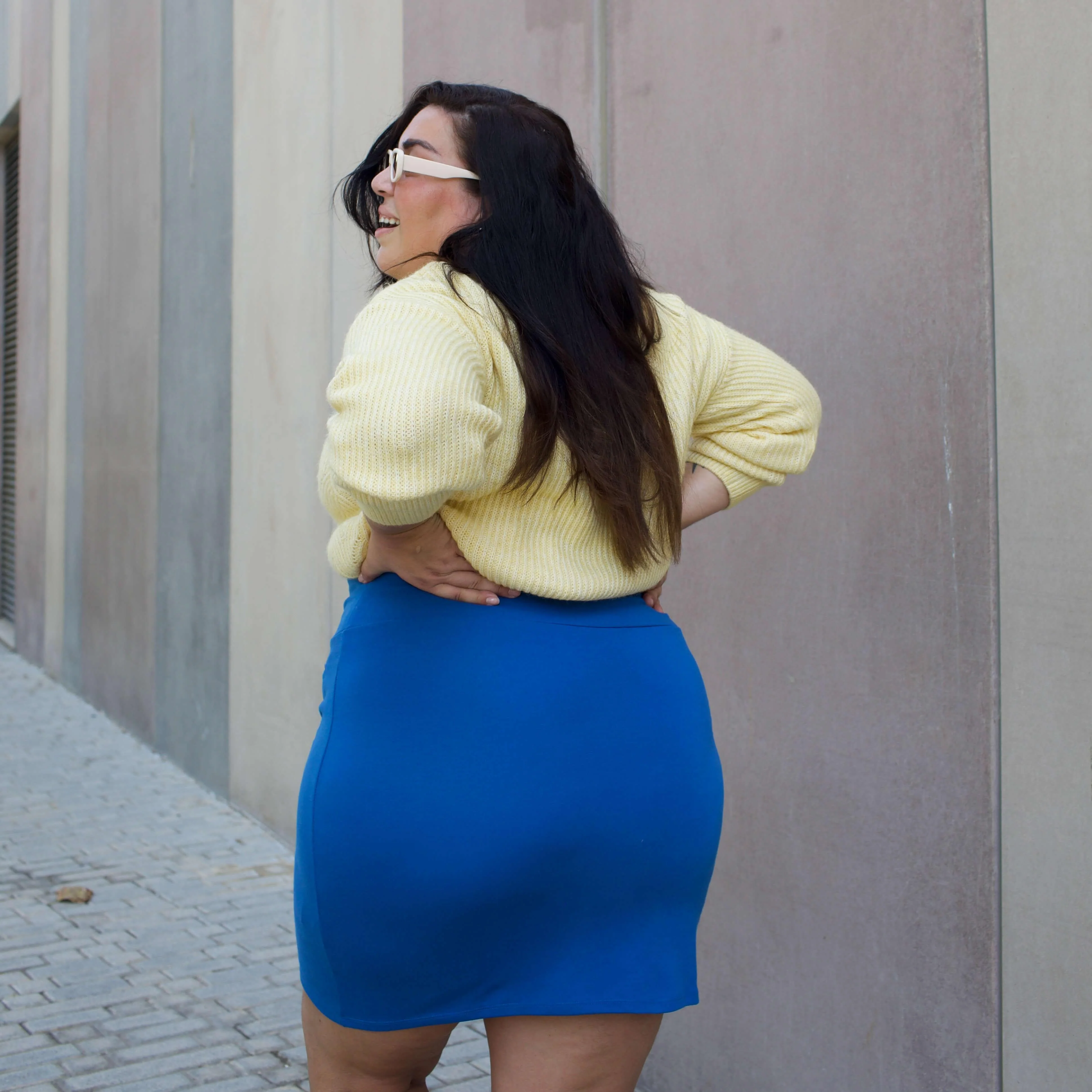Mini Skirt - Midnight Blue - Image 5