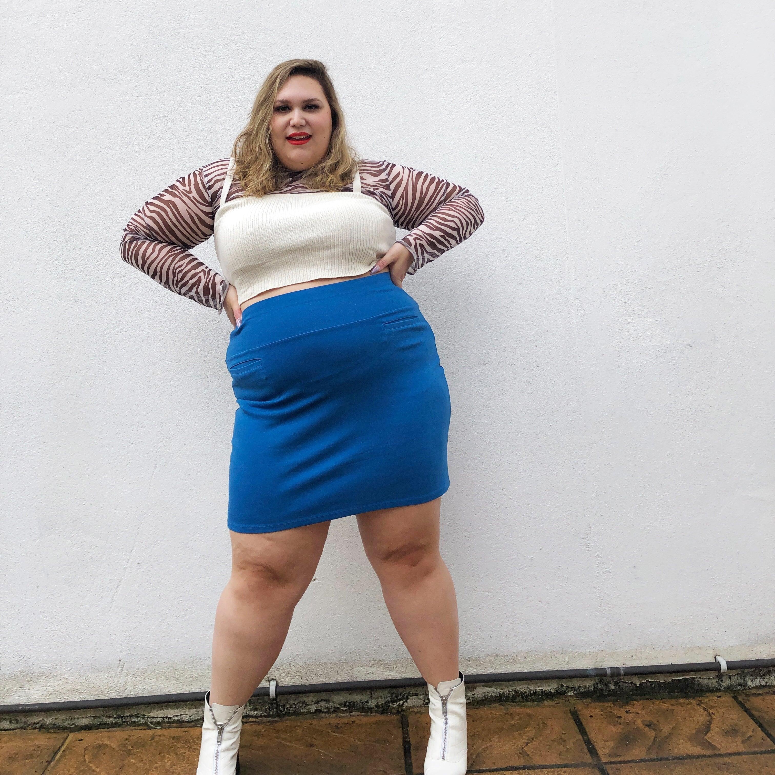 Mini Skirt - Midnight Blue - Image 6