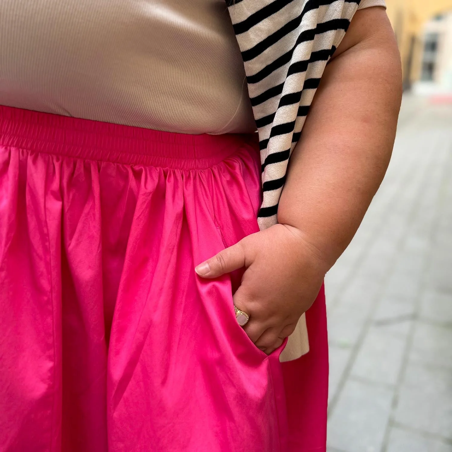 Poplin Skirt - Bubblegum - Image 8