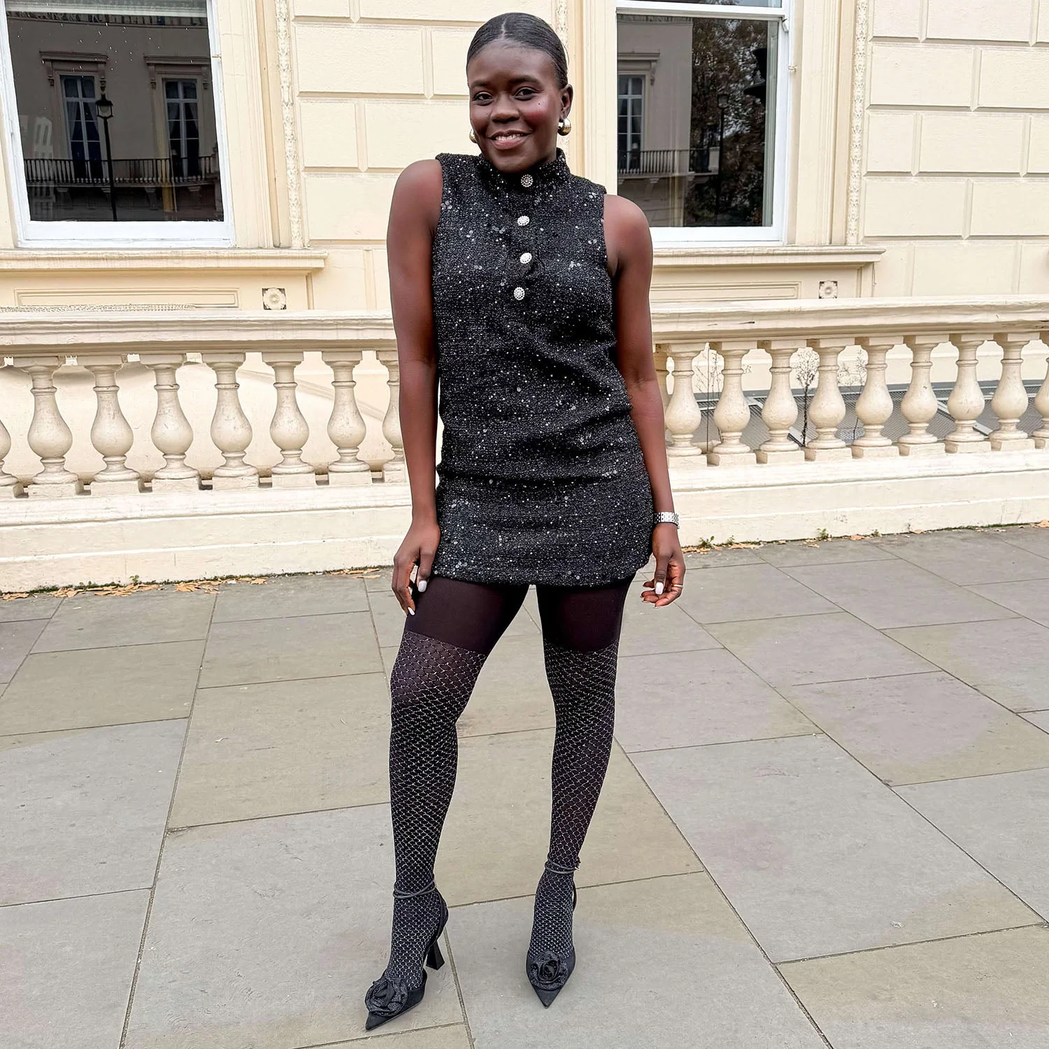 Faux Thigh High Tights - Bob