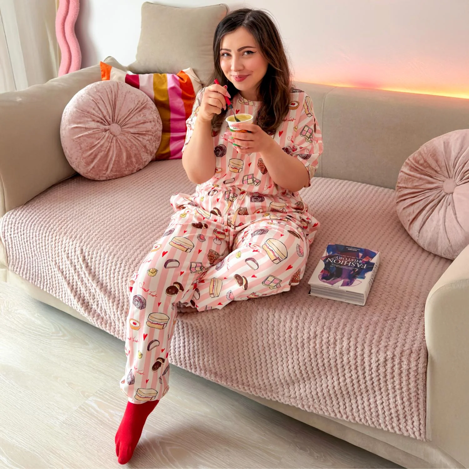 Organic Cotton PJ Bottoms - Sweet Treat - Image 2