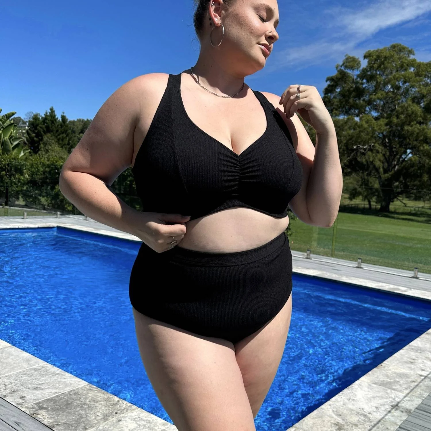 Tidelands Bikini Top - Black - Image 13