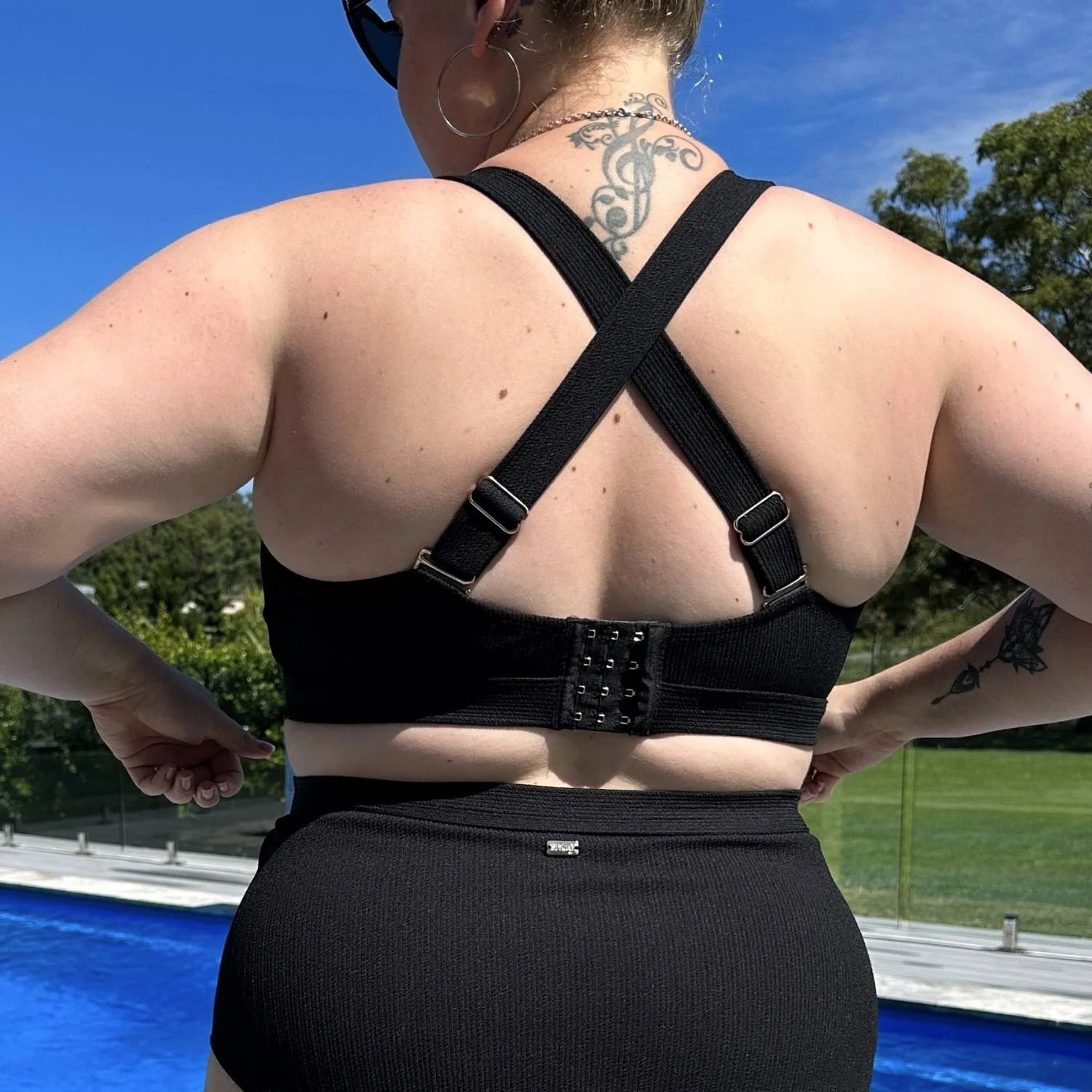 Tidelands Bikini Top - Black - Image 6