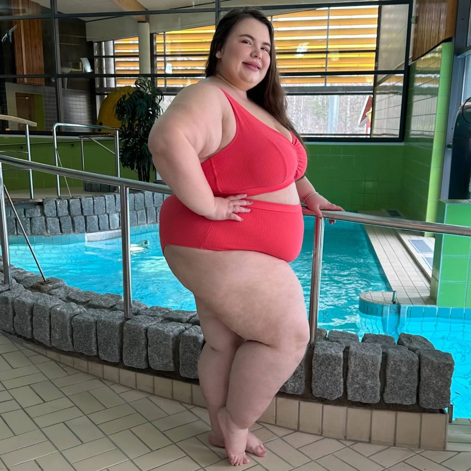 There Can Be Only One Bikini Top - Coral - Image 12