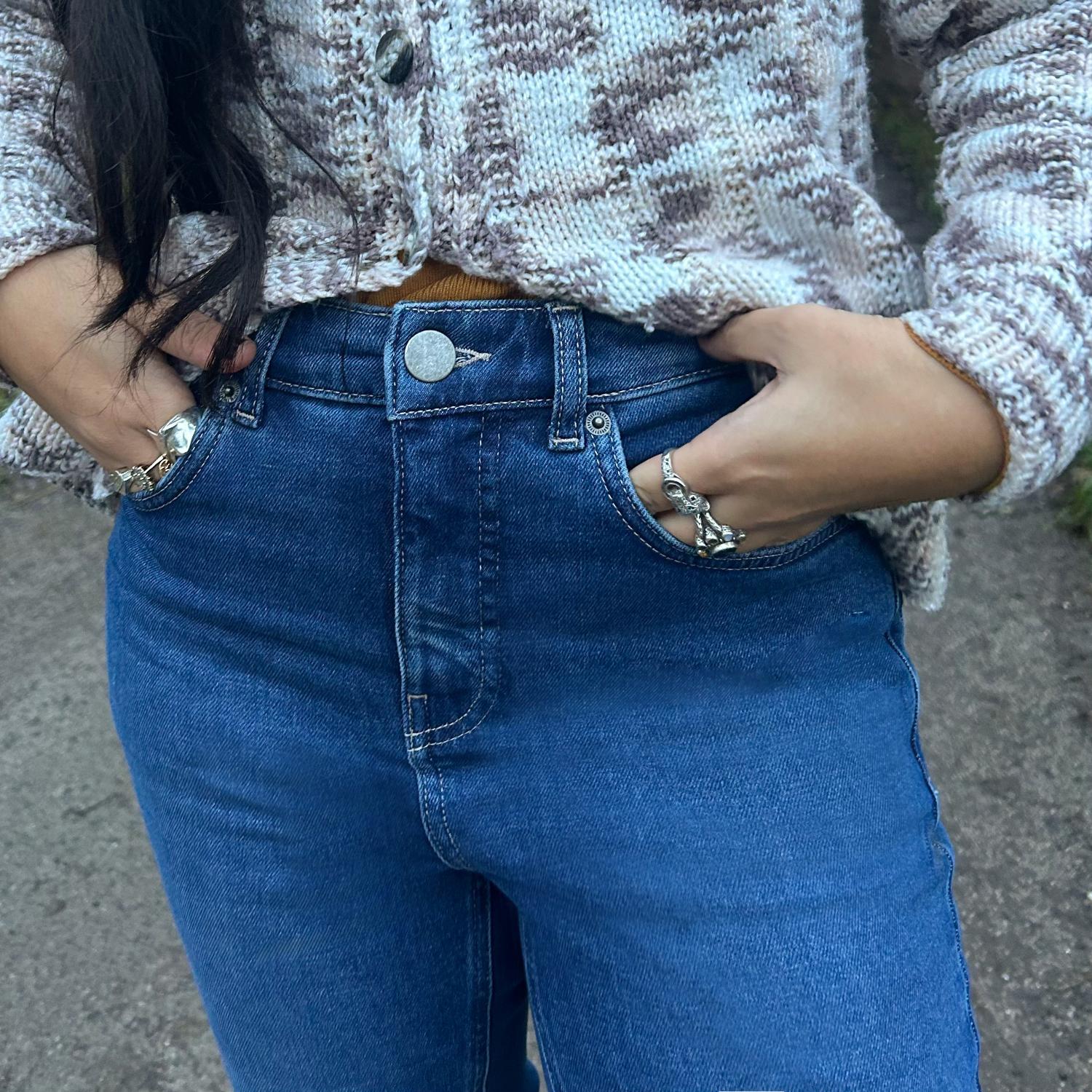 Organic Bootcut Jeans - Atlantic - Image 12