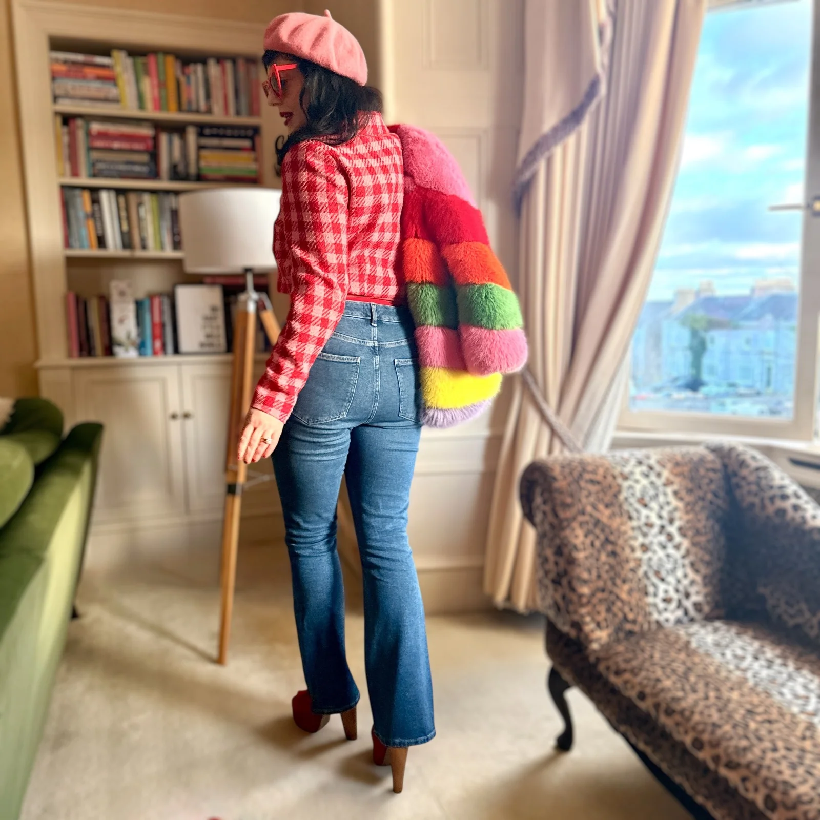Organic Bootcut Jeans - Atlantic - Image 18